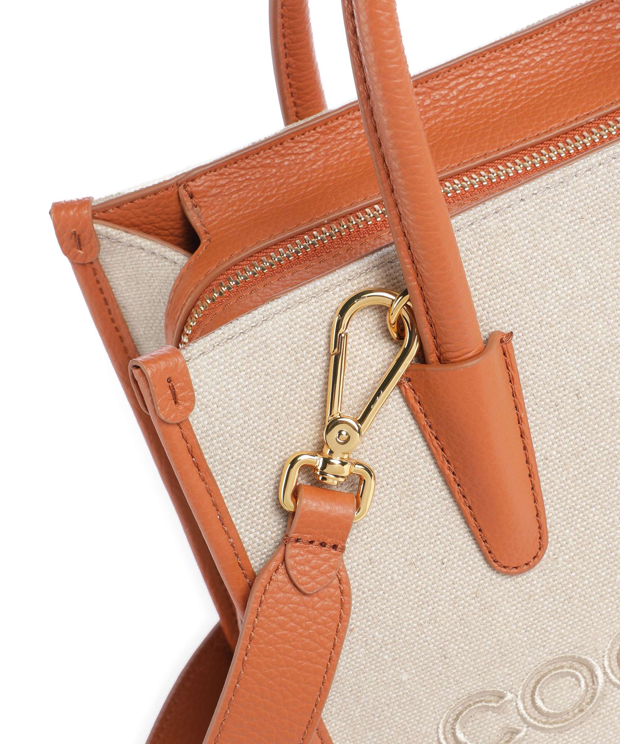 Coccinelle Myrtha Canvas Torebka natural/crab - Image 4