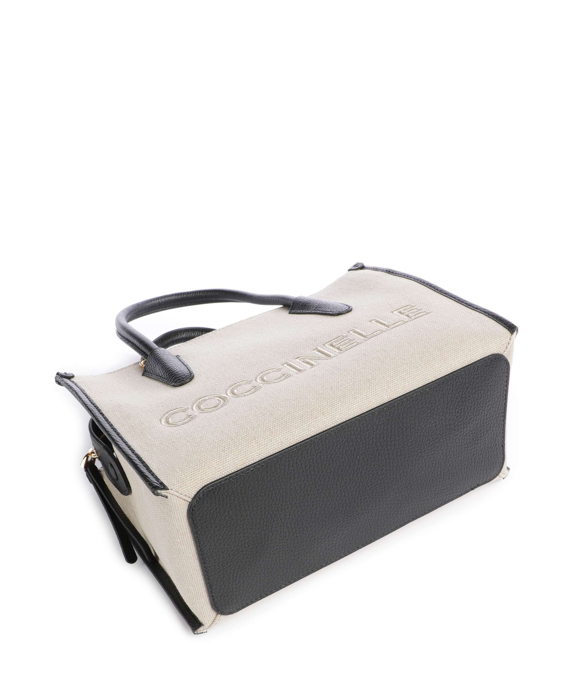 Coccinelle Myrtha Canvas Torebka natural/noir - Image 5