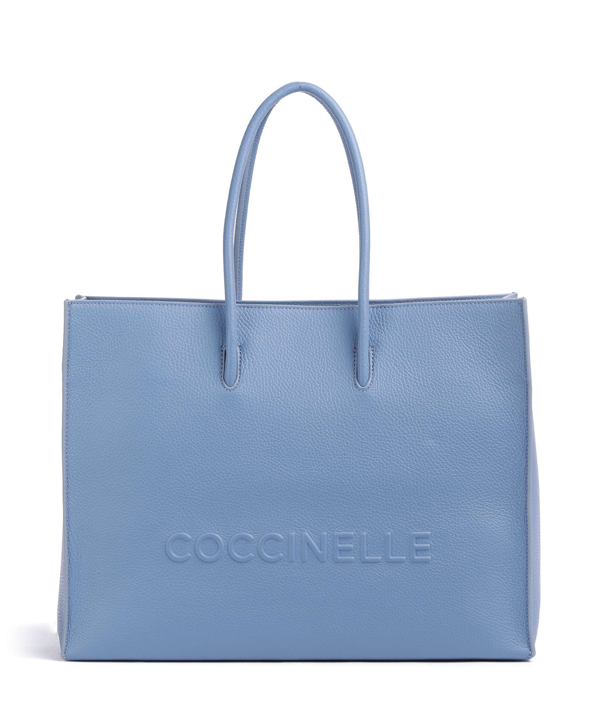 Coccinelle Myrtha Maxi Logo Torba na zakupy azul