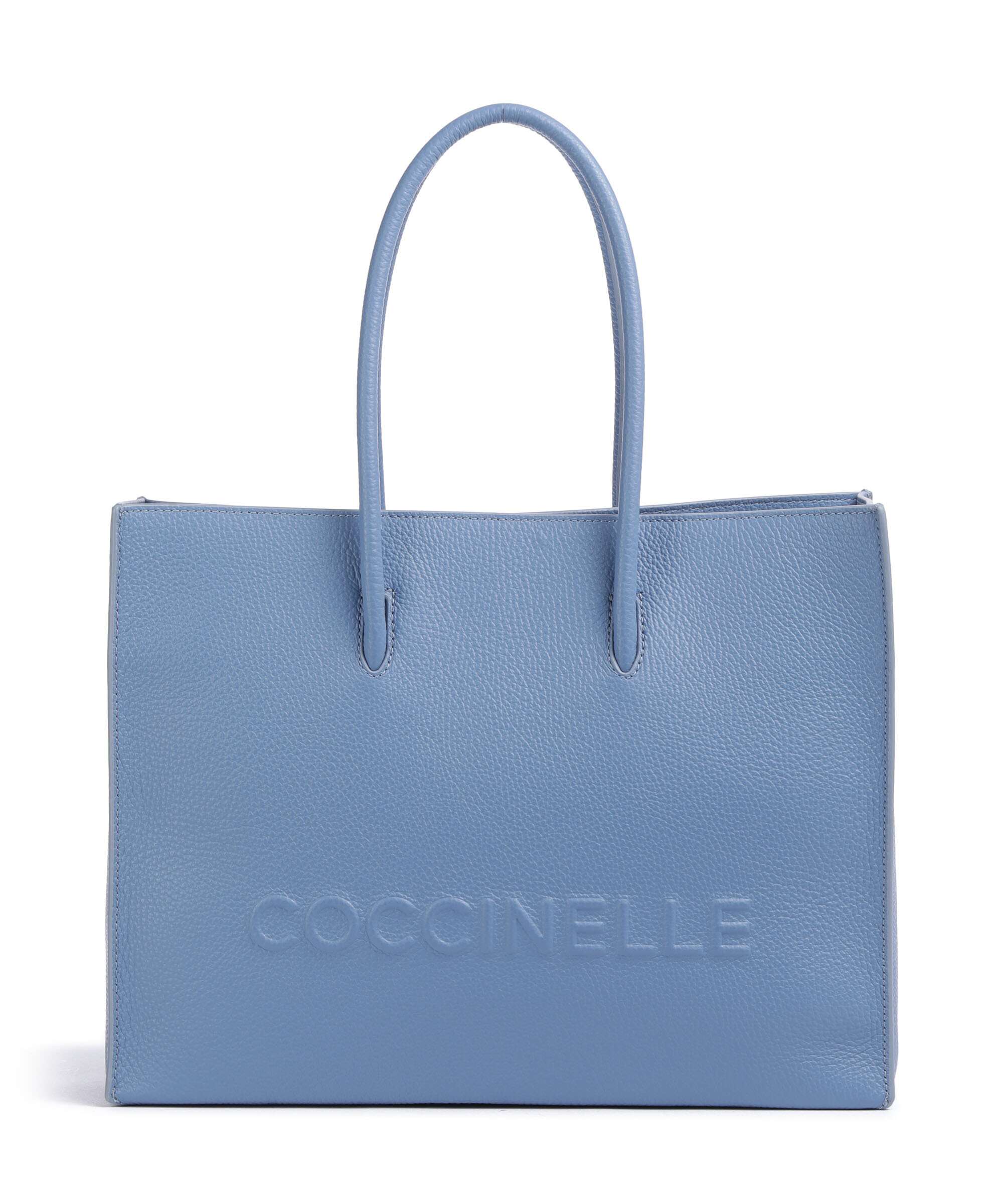 Coccinelle Myrtha Maxi Logo Torba na zakupy azul