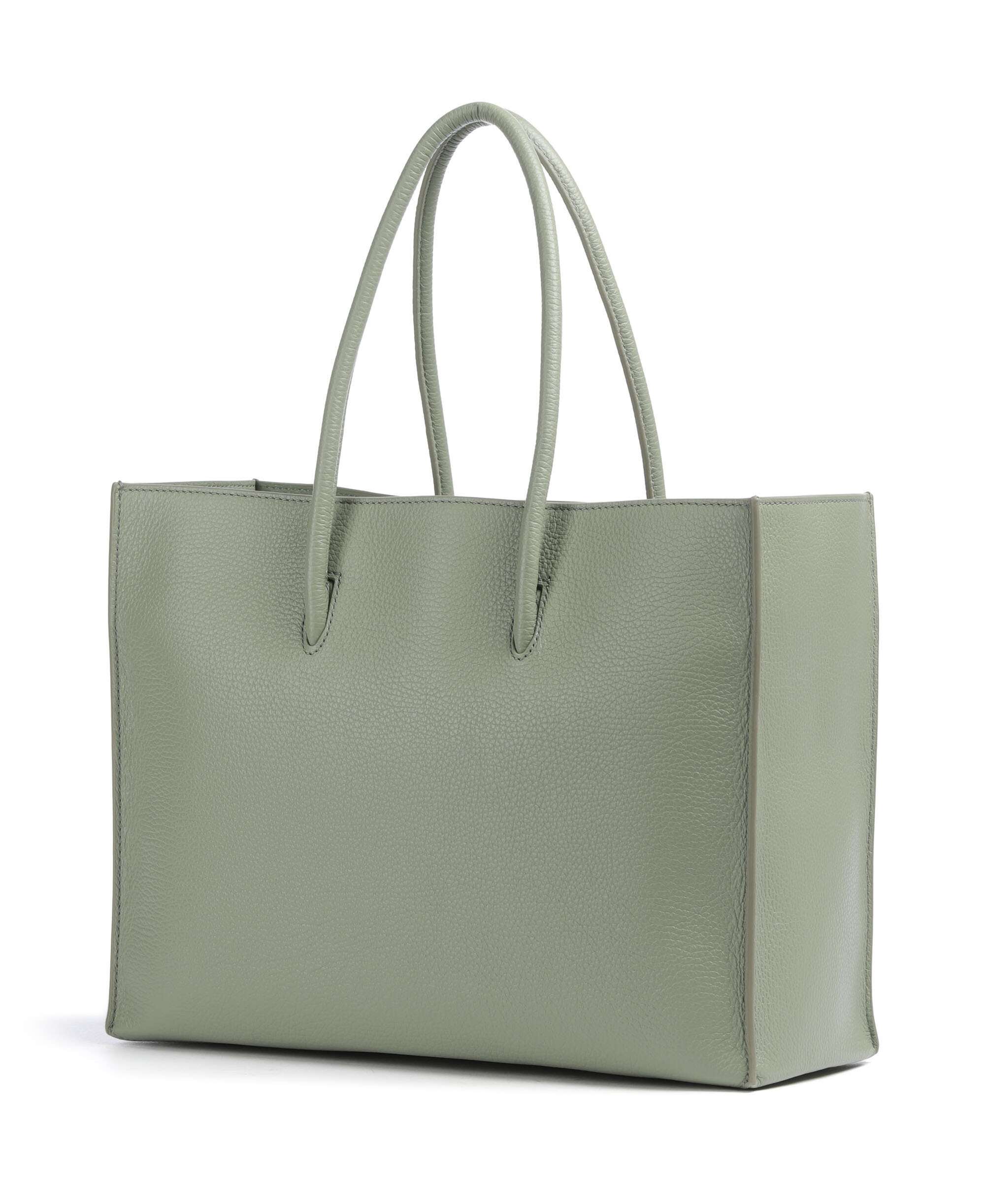 Coccinelle Myrtha Maxi Logo Torba na zakupy greenery - Image 2