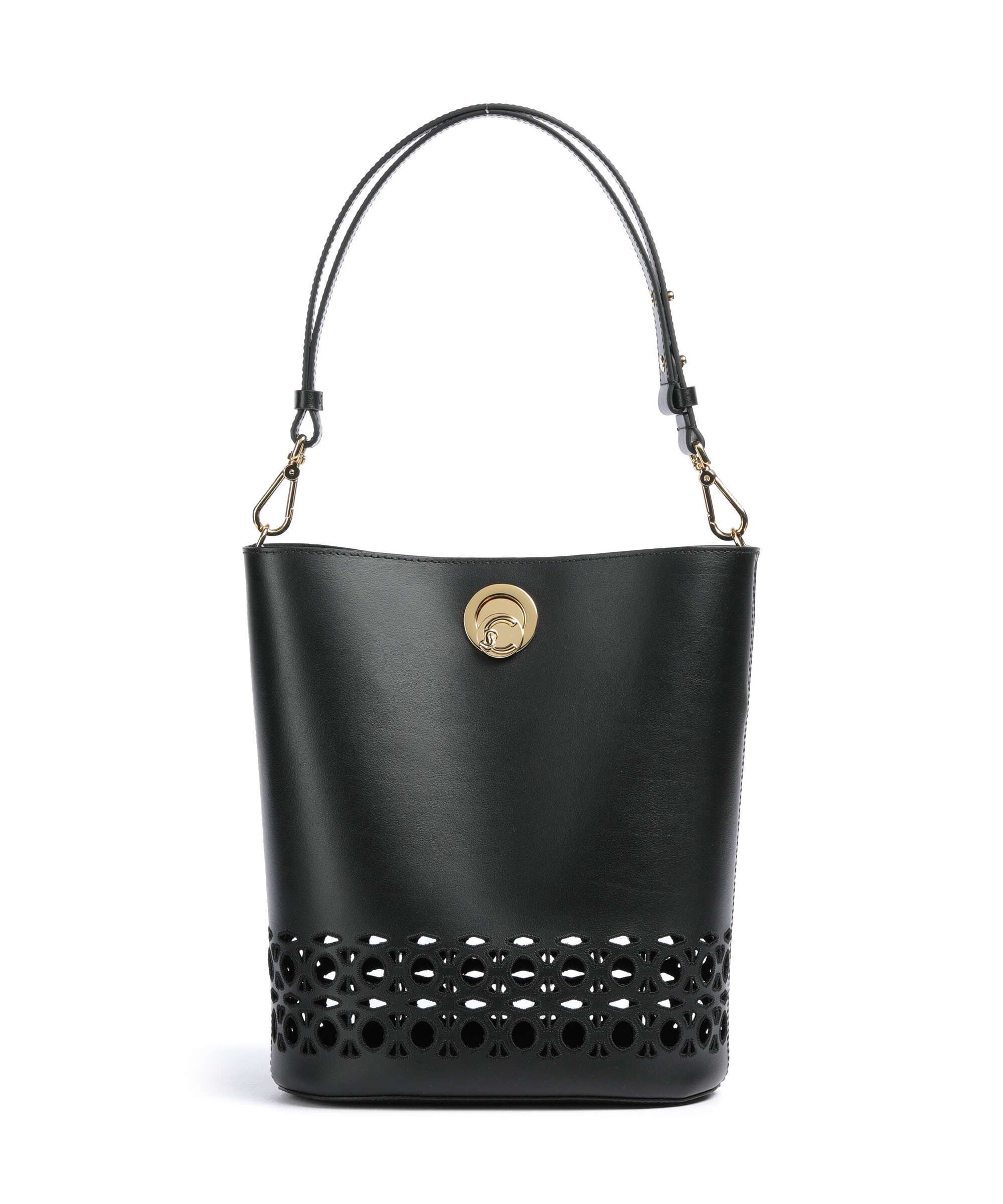 Coccinelle Nikla Monogram Sangallo Torebka worek noir