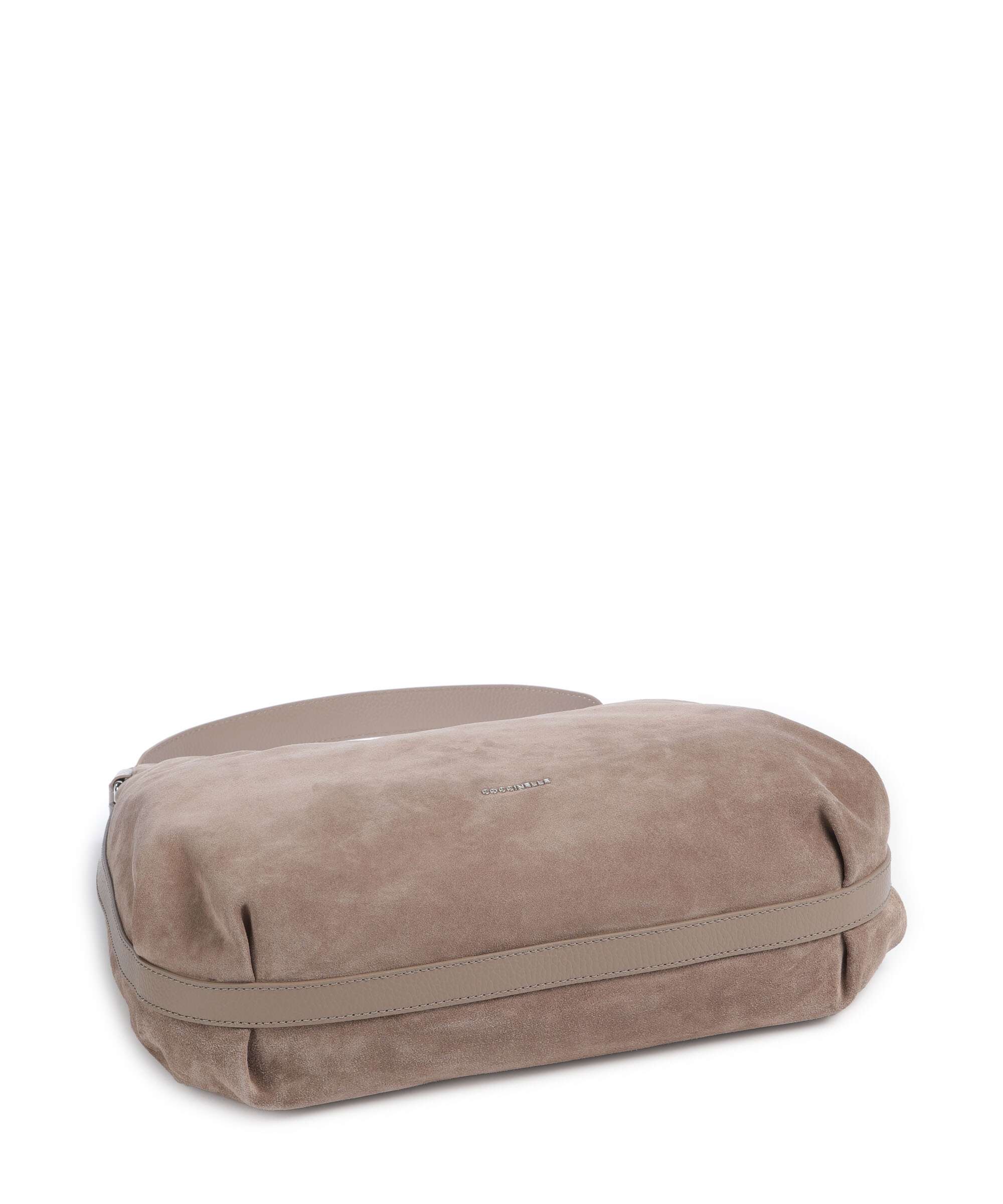 Coccinelle Rebekka Suede Torebka worek warm taupe - Image 5