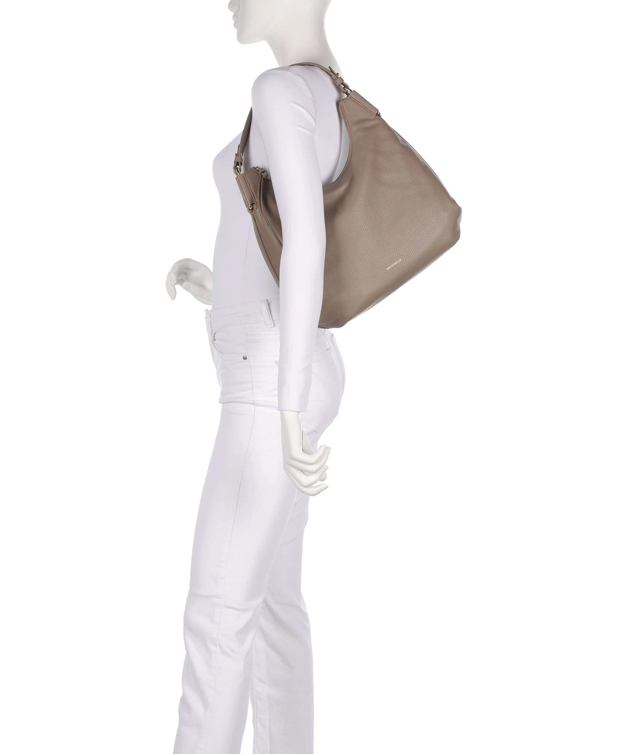 Coccinelle Rebekka Torebka worek warm taupe - Image 3