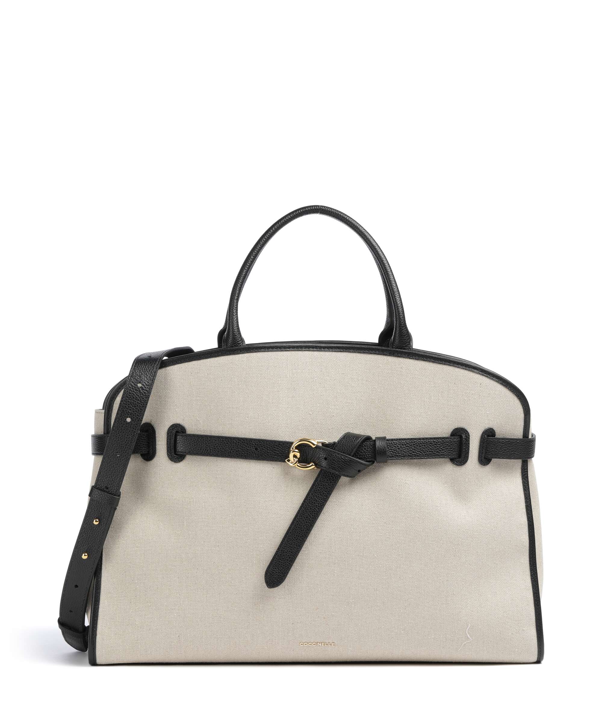 Coccinelle Sabine Canvas Torebka natural/noir