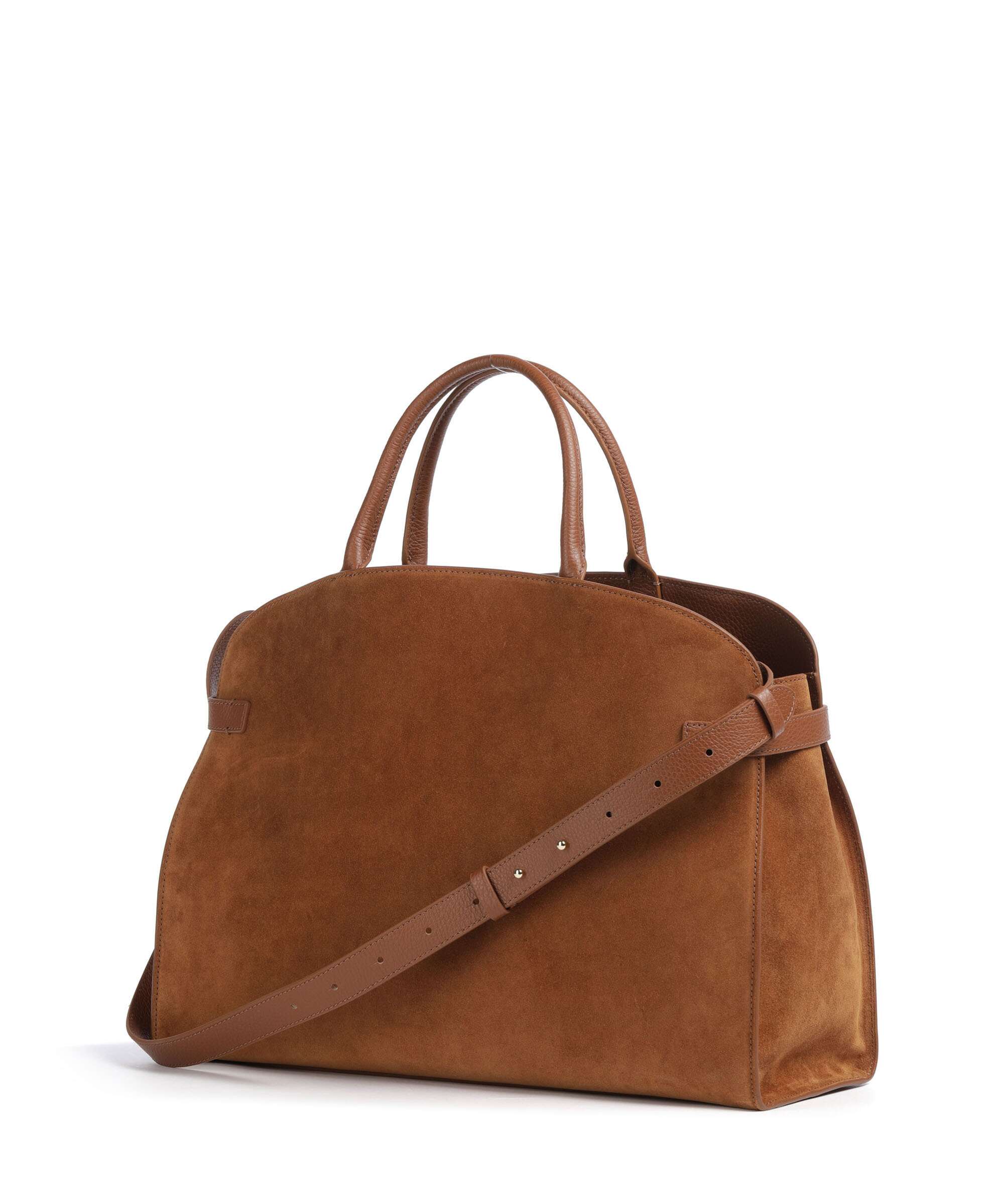 Coccinelle Sabine Suede Torebka cognac - Image 2
