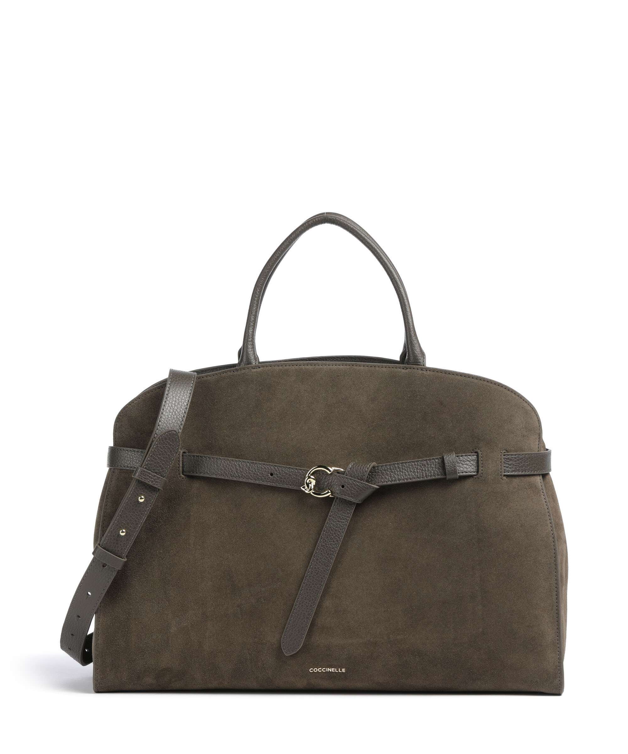 Coccinelle Sabine Suede Torebka fango