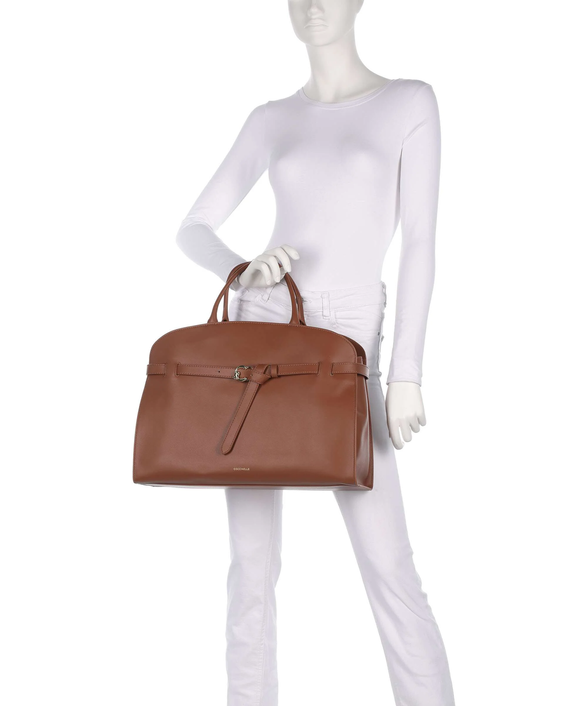 Coccinelle Sabine Torebka cognac - Image 3