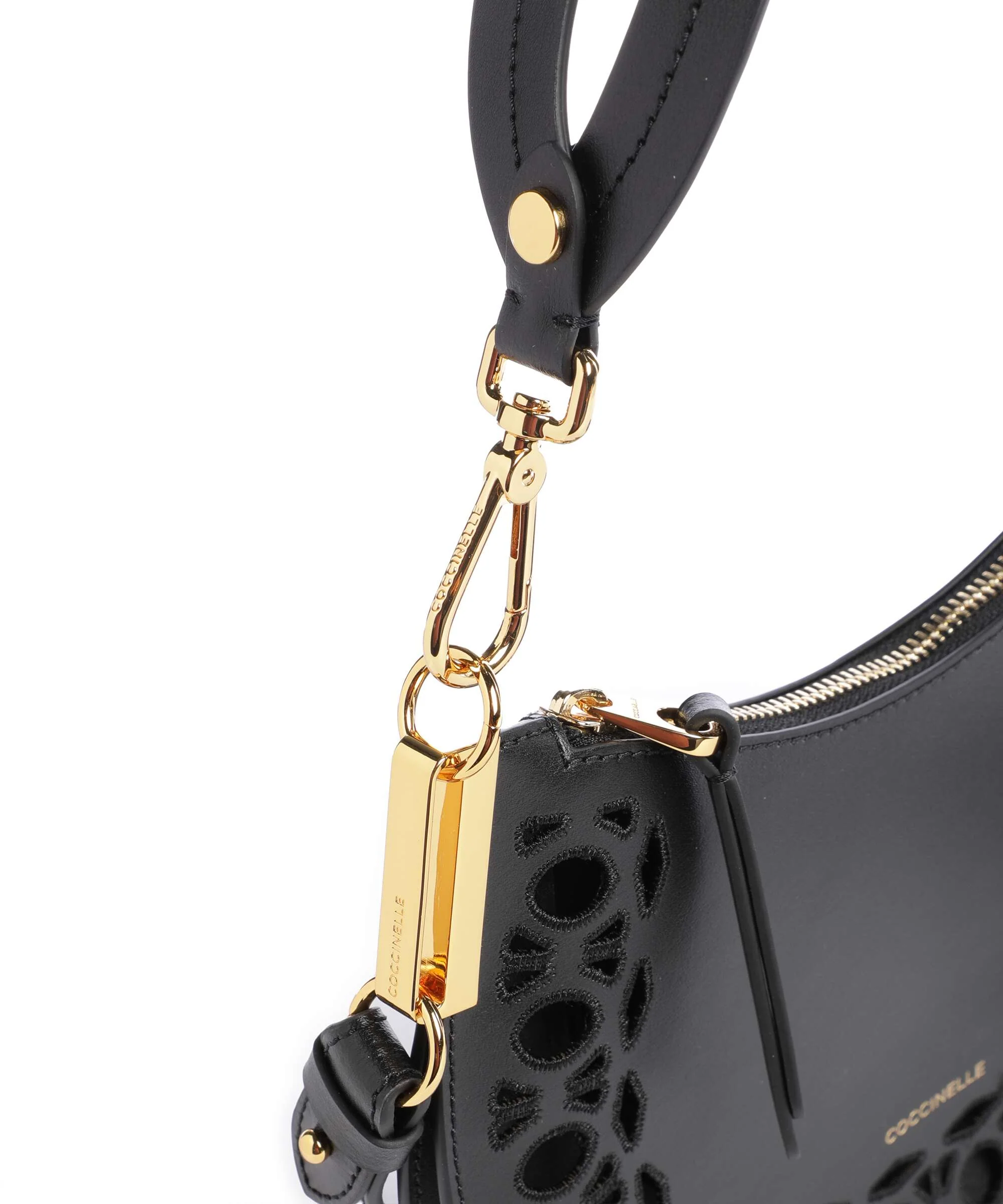 Coccinelle Sunup Monogram Sangallo Torba na ramię noir - Image 5