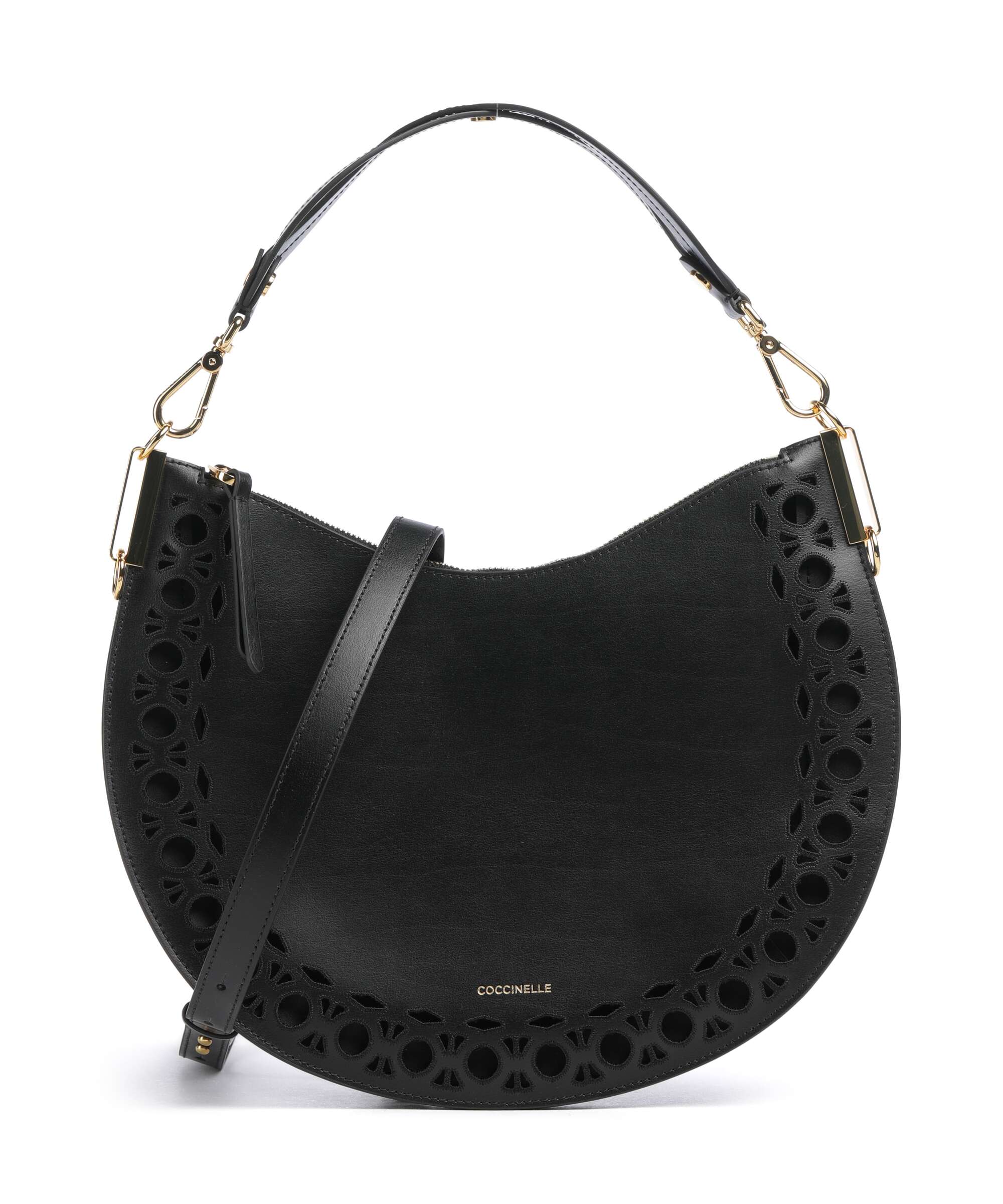 Coccinelle Sunup Monogram Sangallo Torebka worek noir