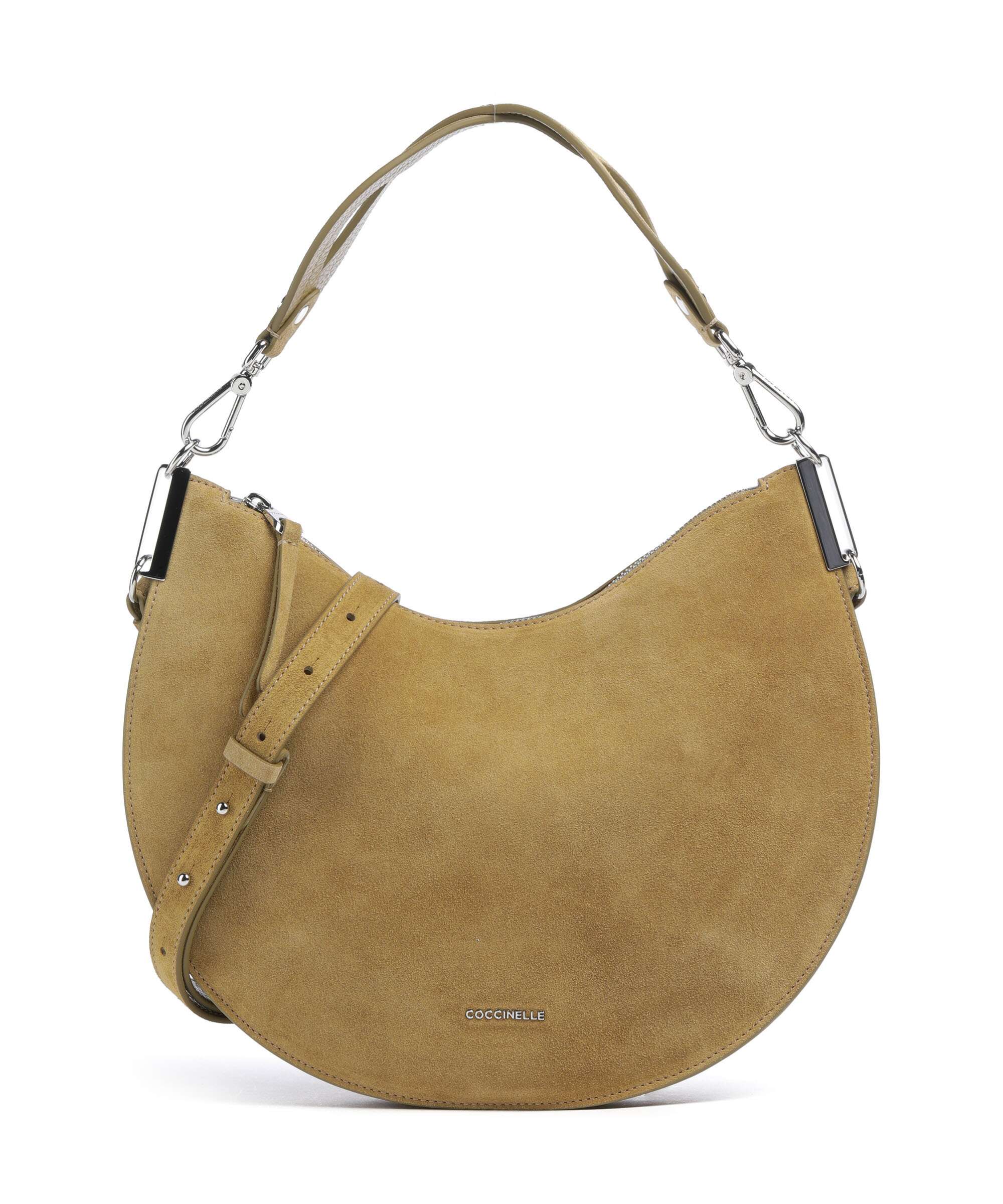 Coccinelle Sunup Suede Torebka worek seagrass