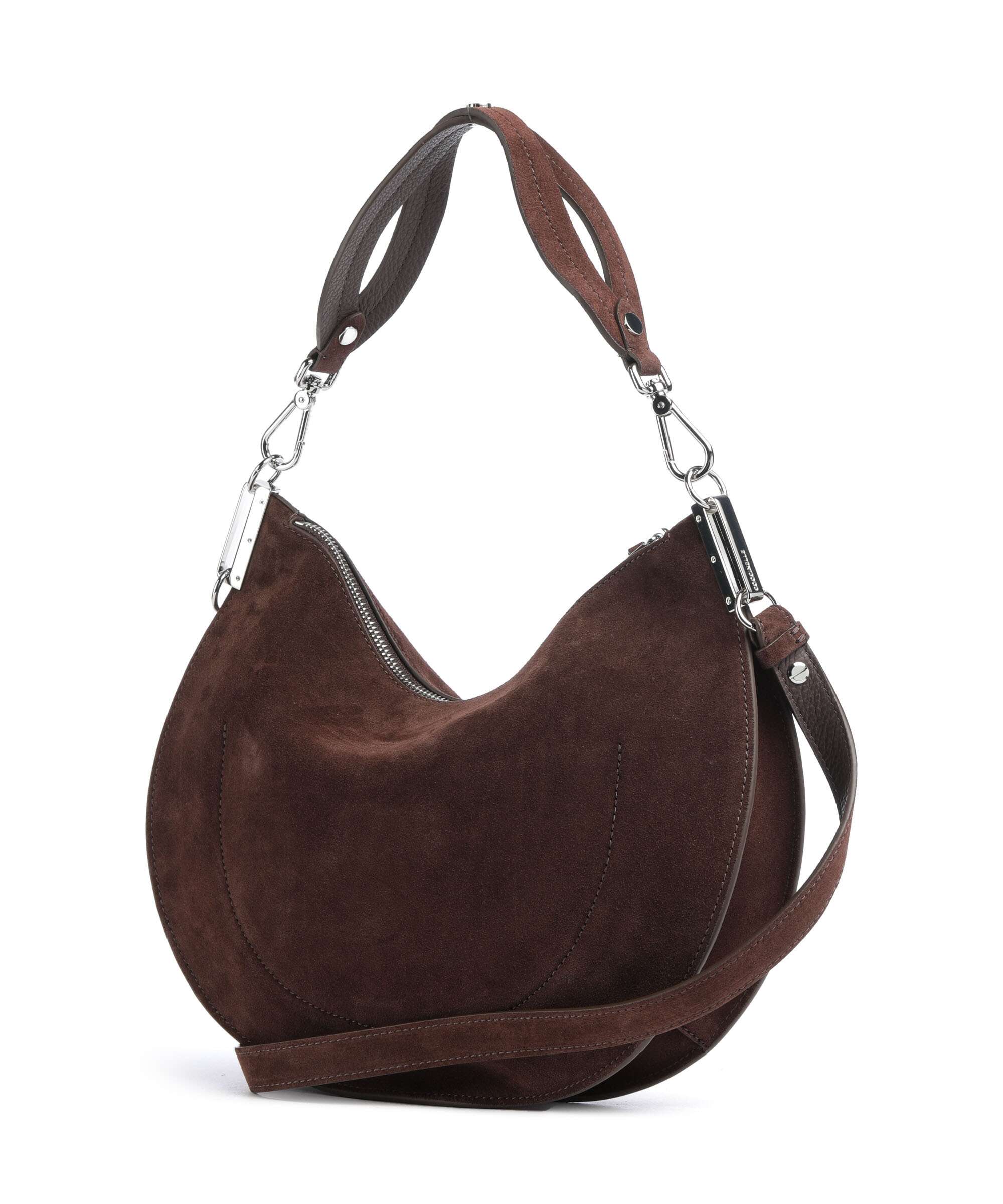 Coccinelle Sunup Suede Torebka worek brunette - Image 2