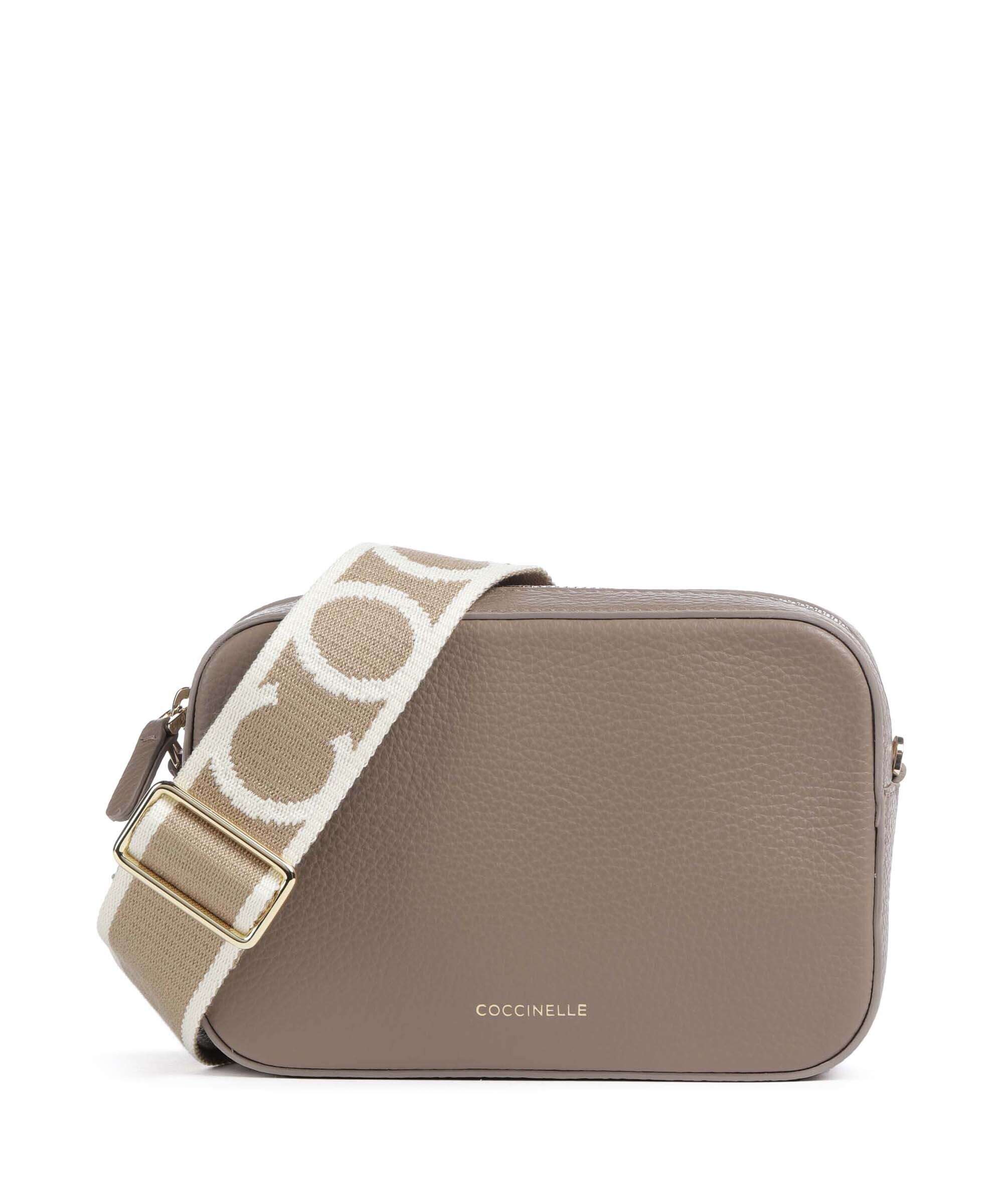 Coccinelle Tebe Torba przez ramię warm taupe