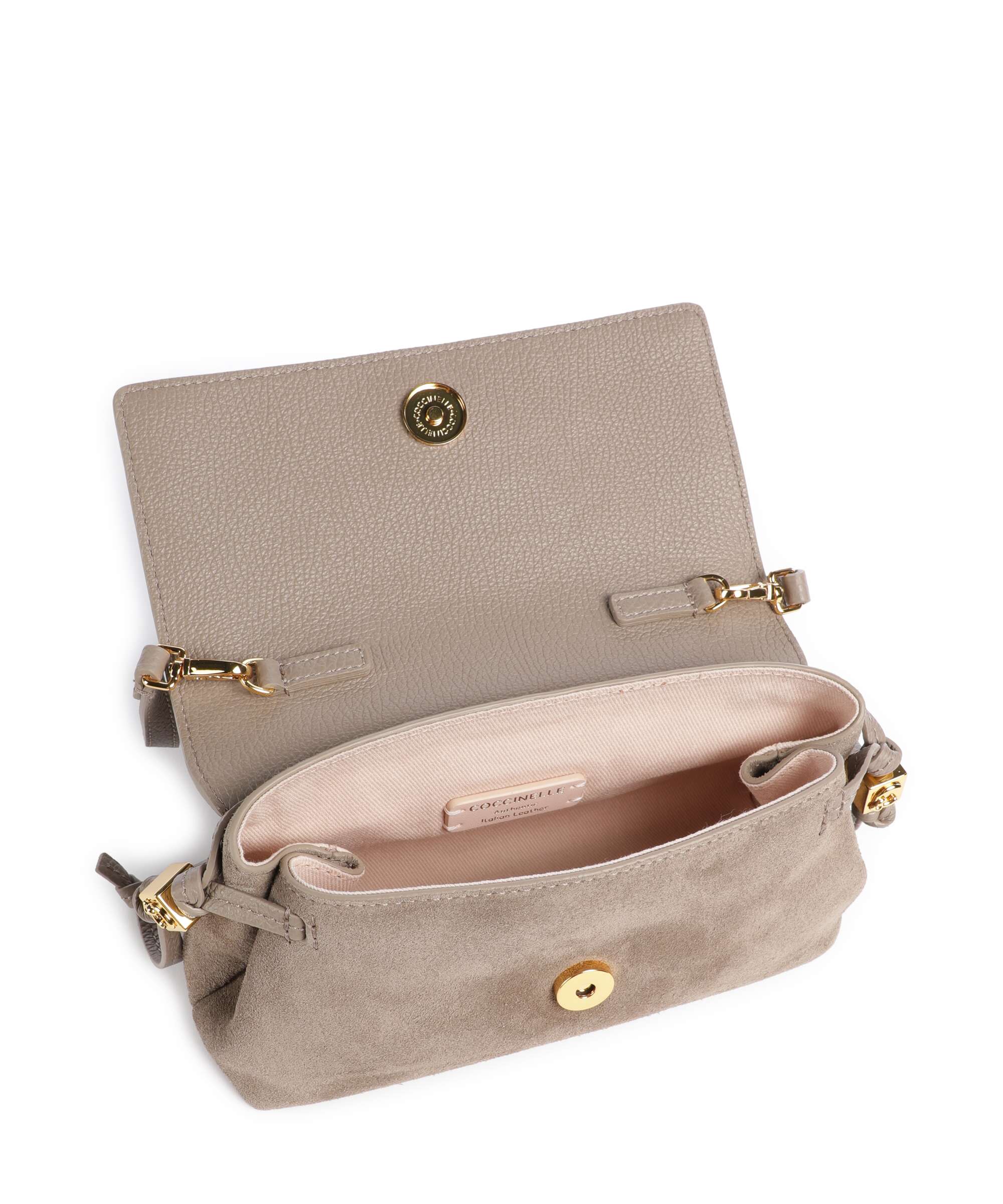 Coccinelle Thess Torba przez ramię warm taupe - Image 6