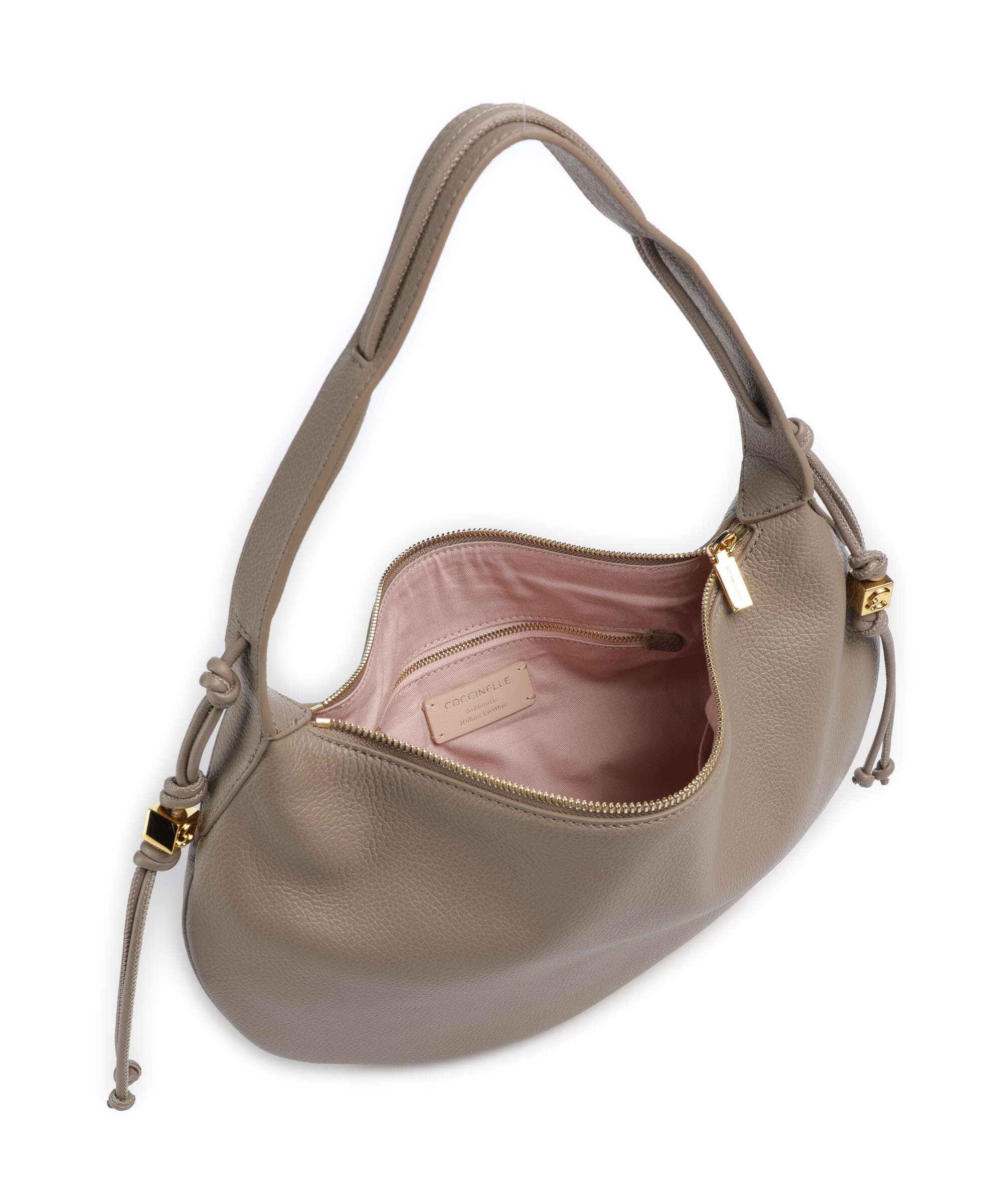 Coccinelle Thess Torebka worek warm taupe - Image 6