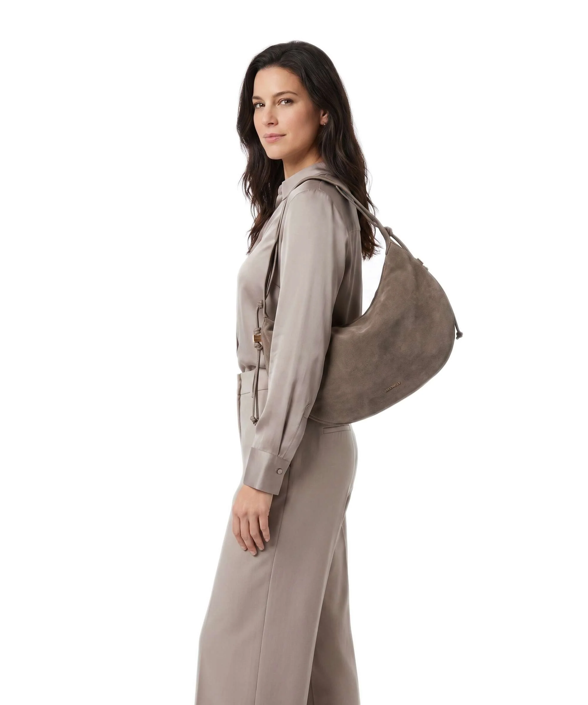 Coccinelle Thess Torebka worek warm taupe - Image 3