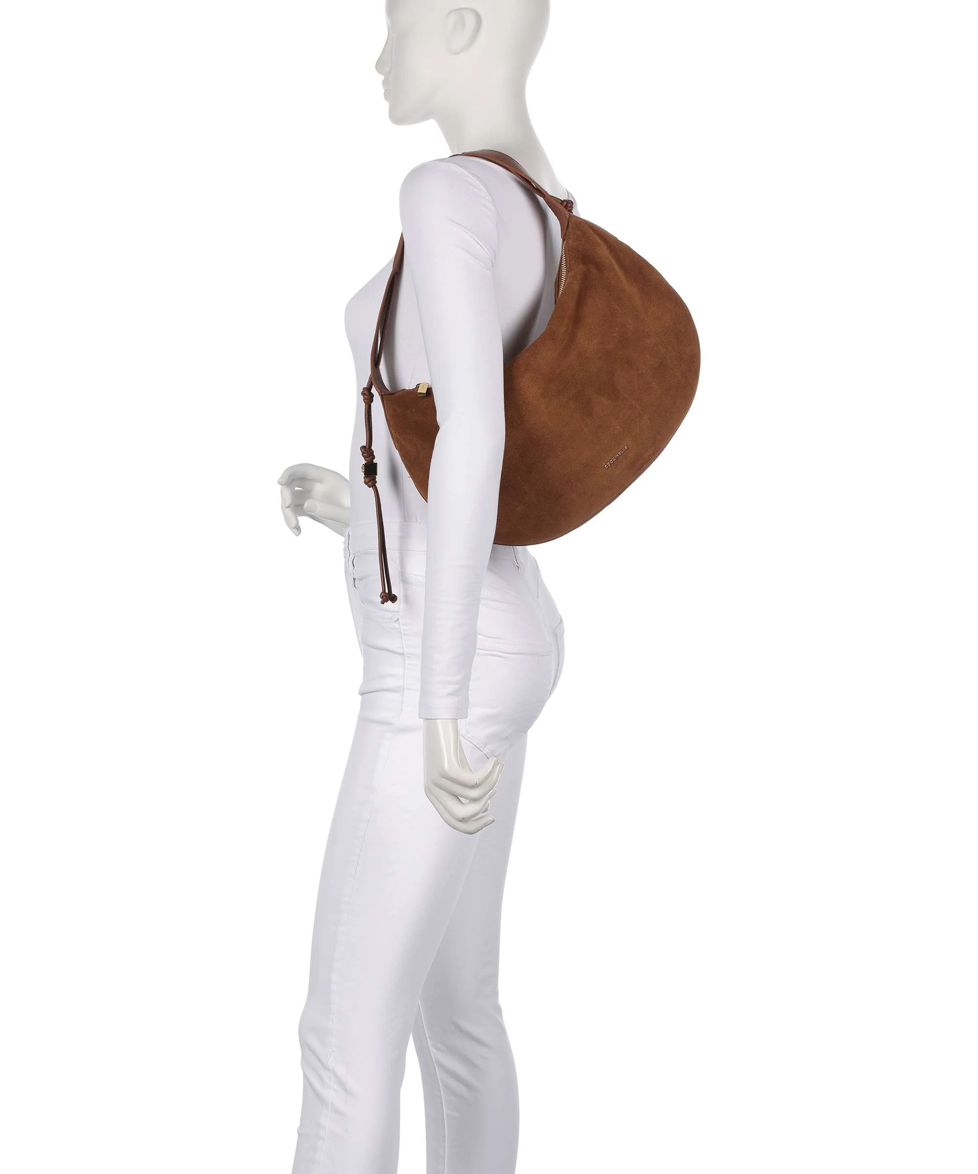 Coccinelle Thess Torebka worek cognac - Image 3