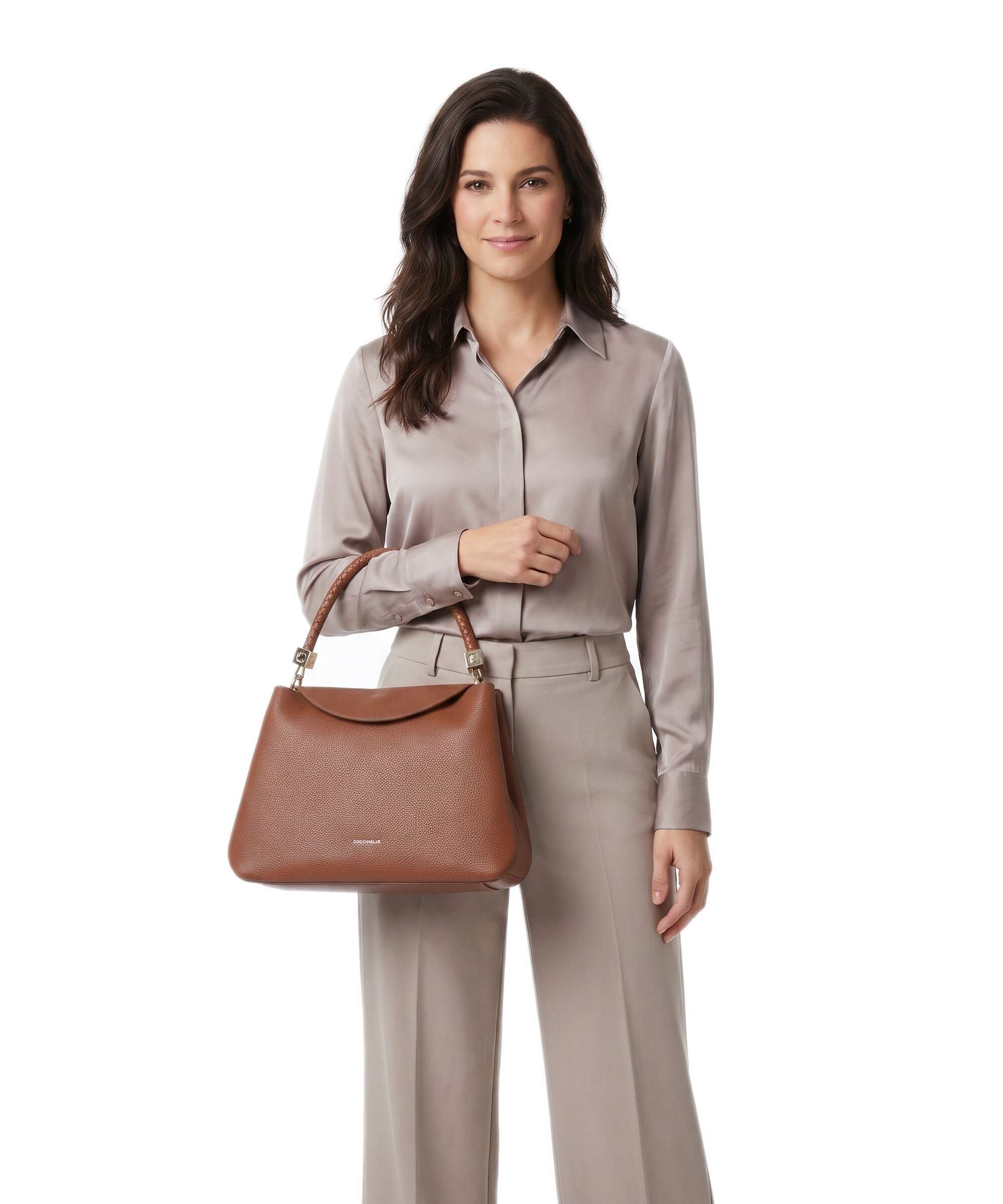Coccinelle Tiggy Torebka cognac - Image 3
