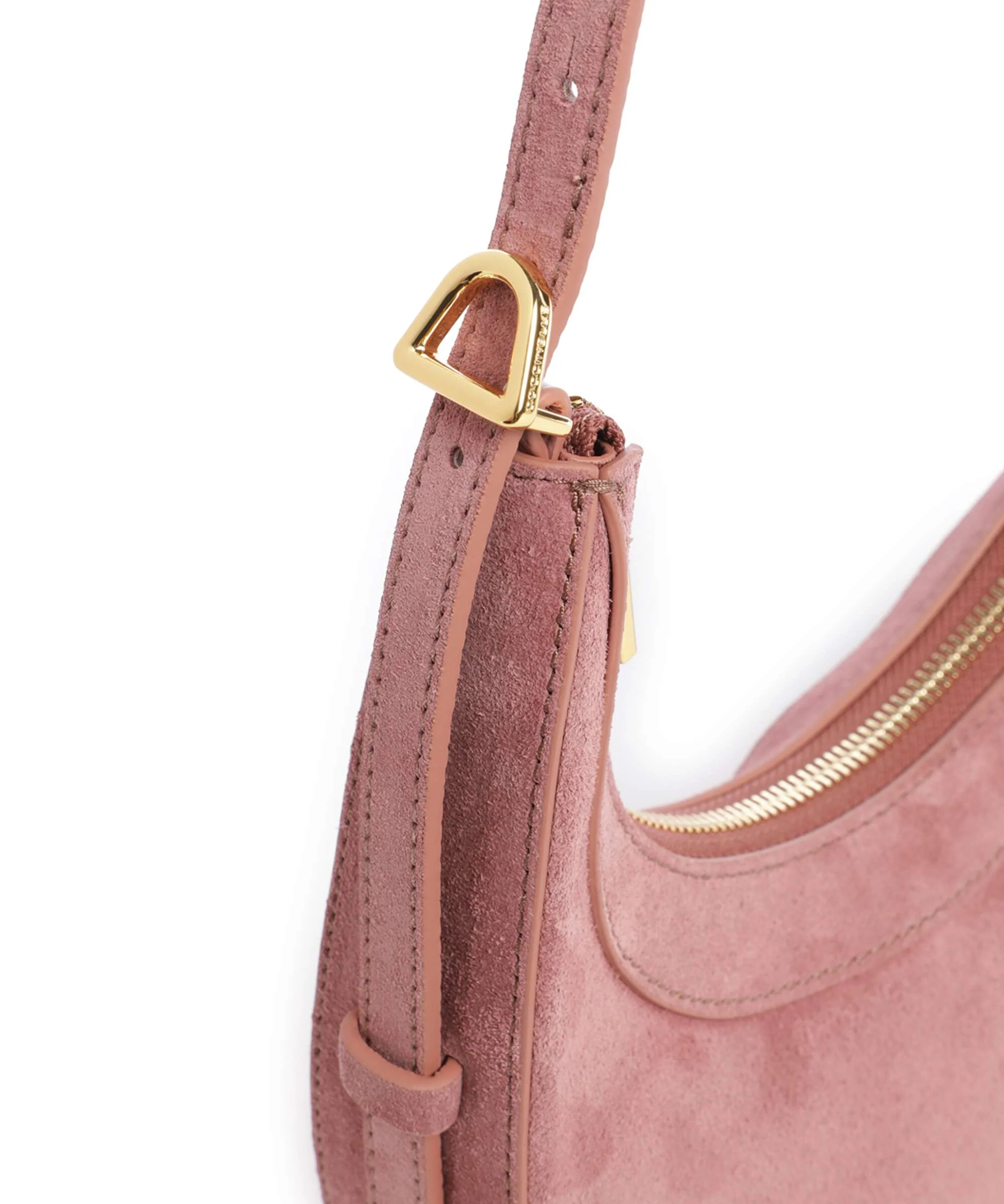 Coccinelle Whisper Suede Torba na ramię winter rose - Image 4