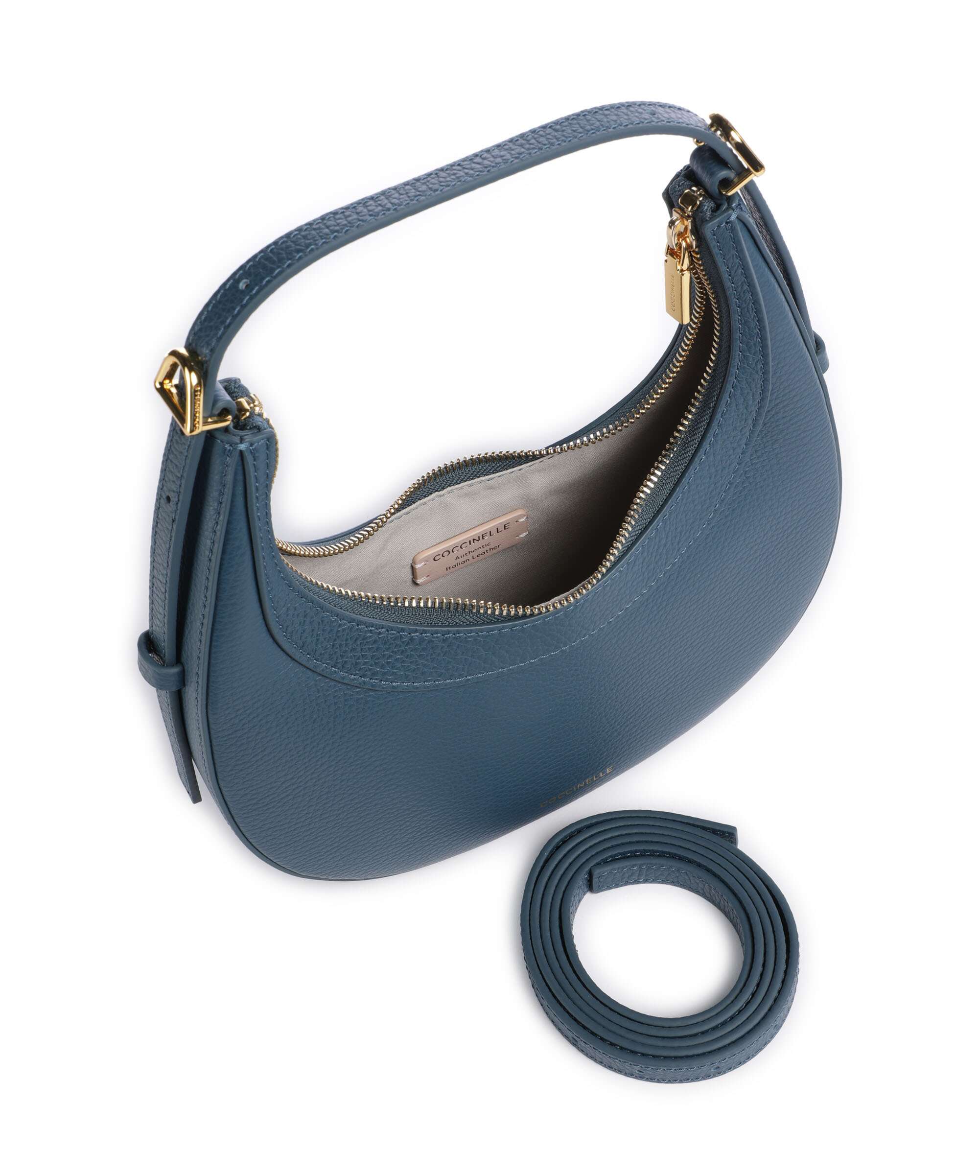 Coccinelle Whisper Torba na ramię deep blue - Image 6