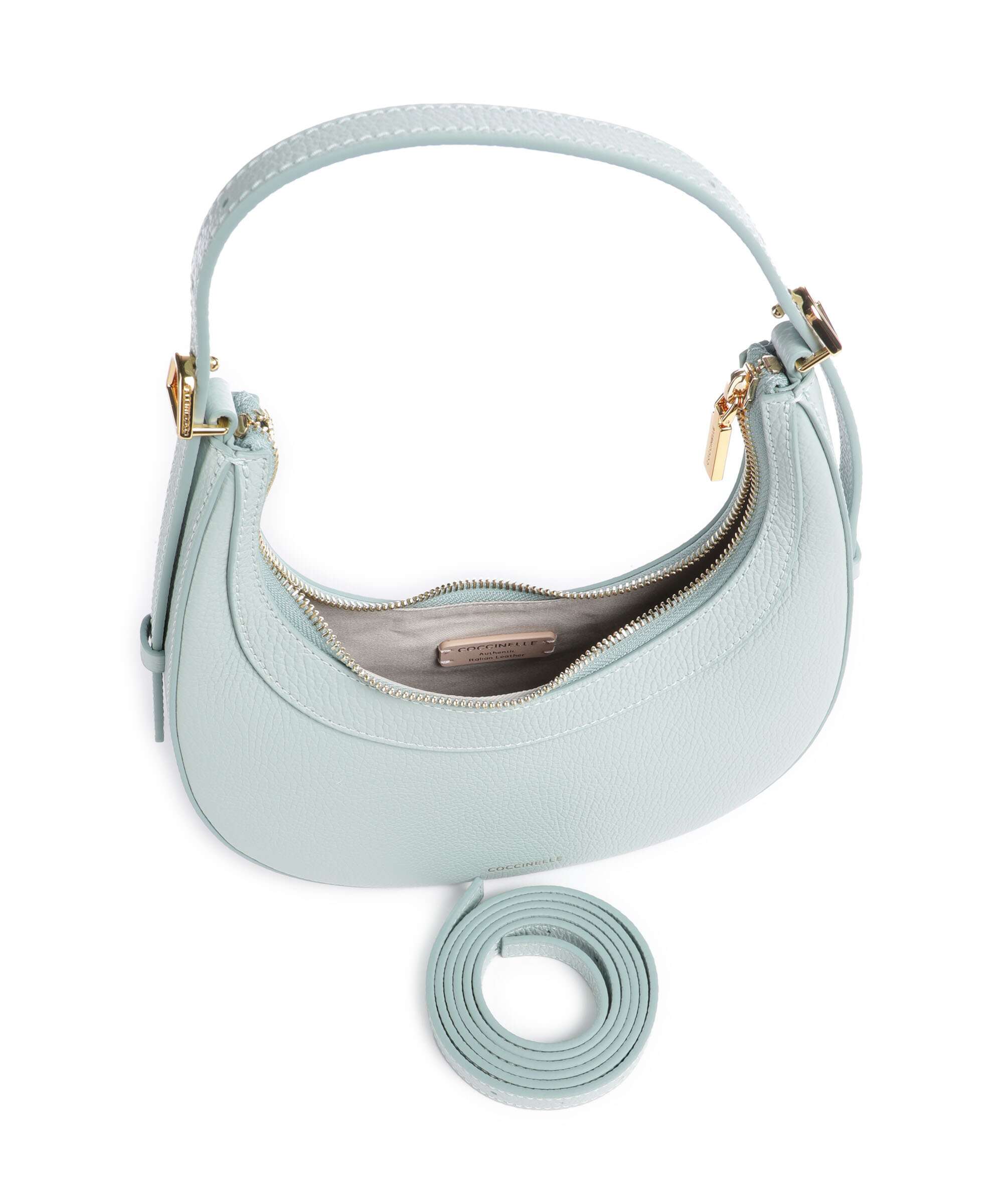 Coccinelle Whisper Torba na ramię aquamarine - Image 6