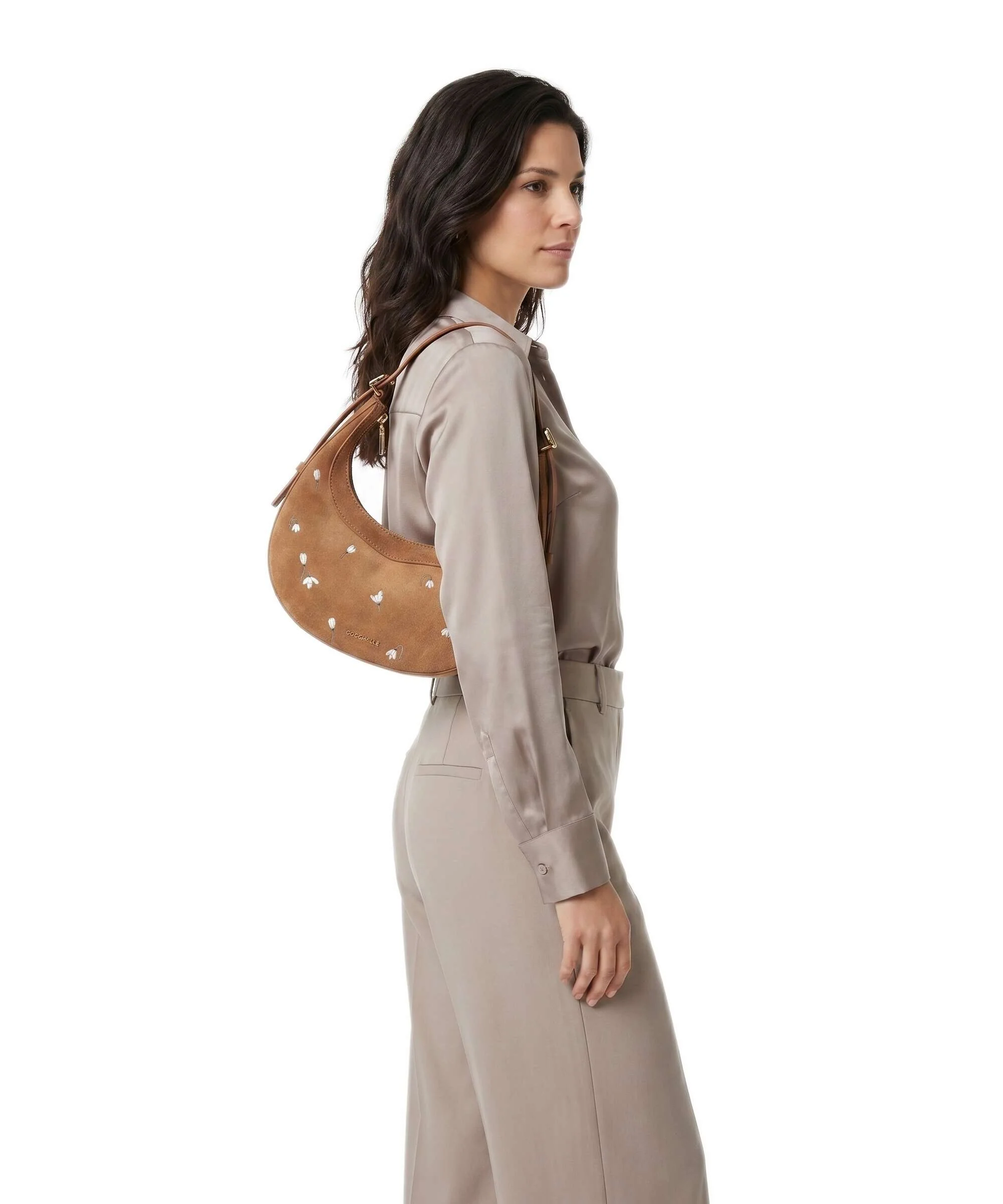 Coccinelle Whisper Torebka cognac - Image 3