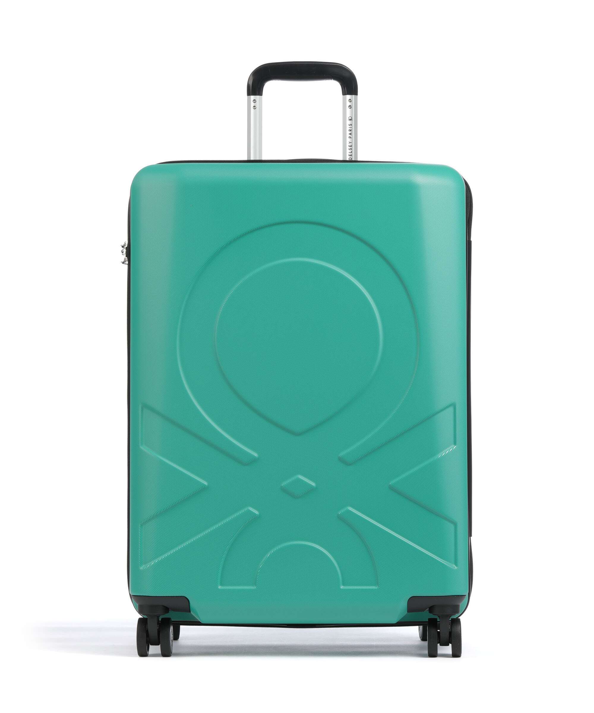 Delsey Paris x United Colors of Benetton Fabrica Walizka na 4 kołach green