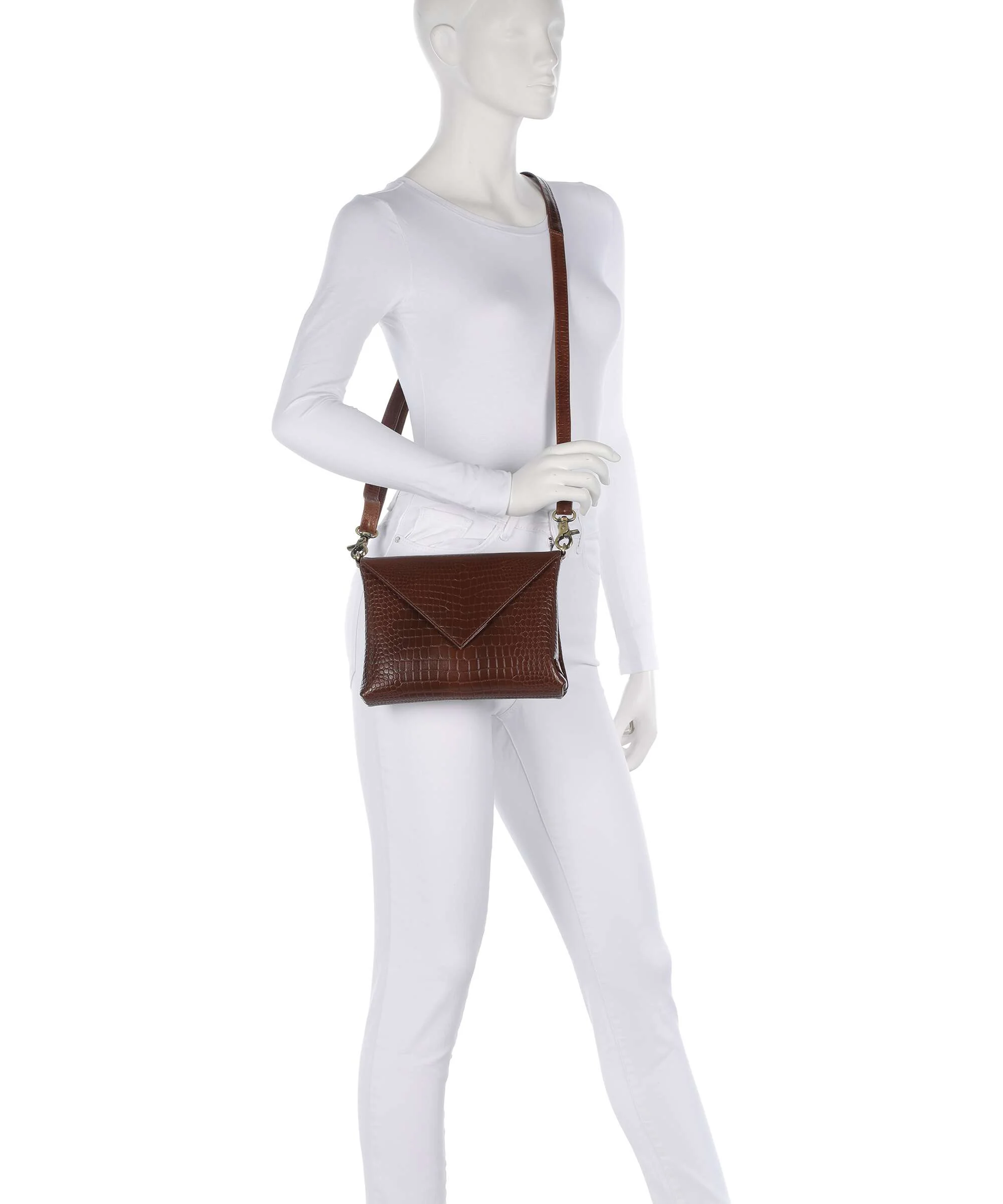 Depeche Fashion Favourites Torba przez ramię cognac croco - Image 3