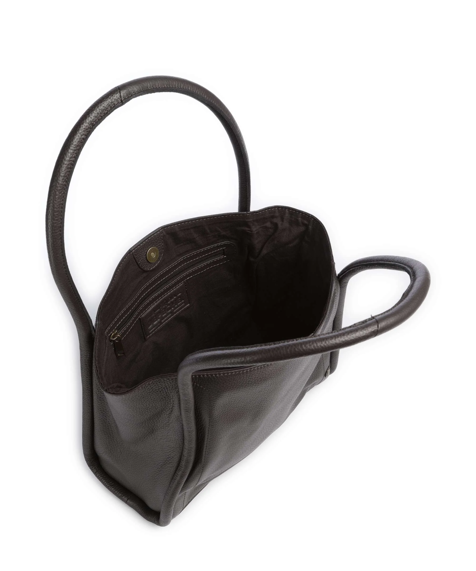 Depeche Vienna Torba na zakupy dark brown - Image 5