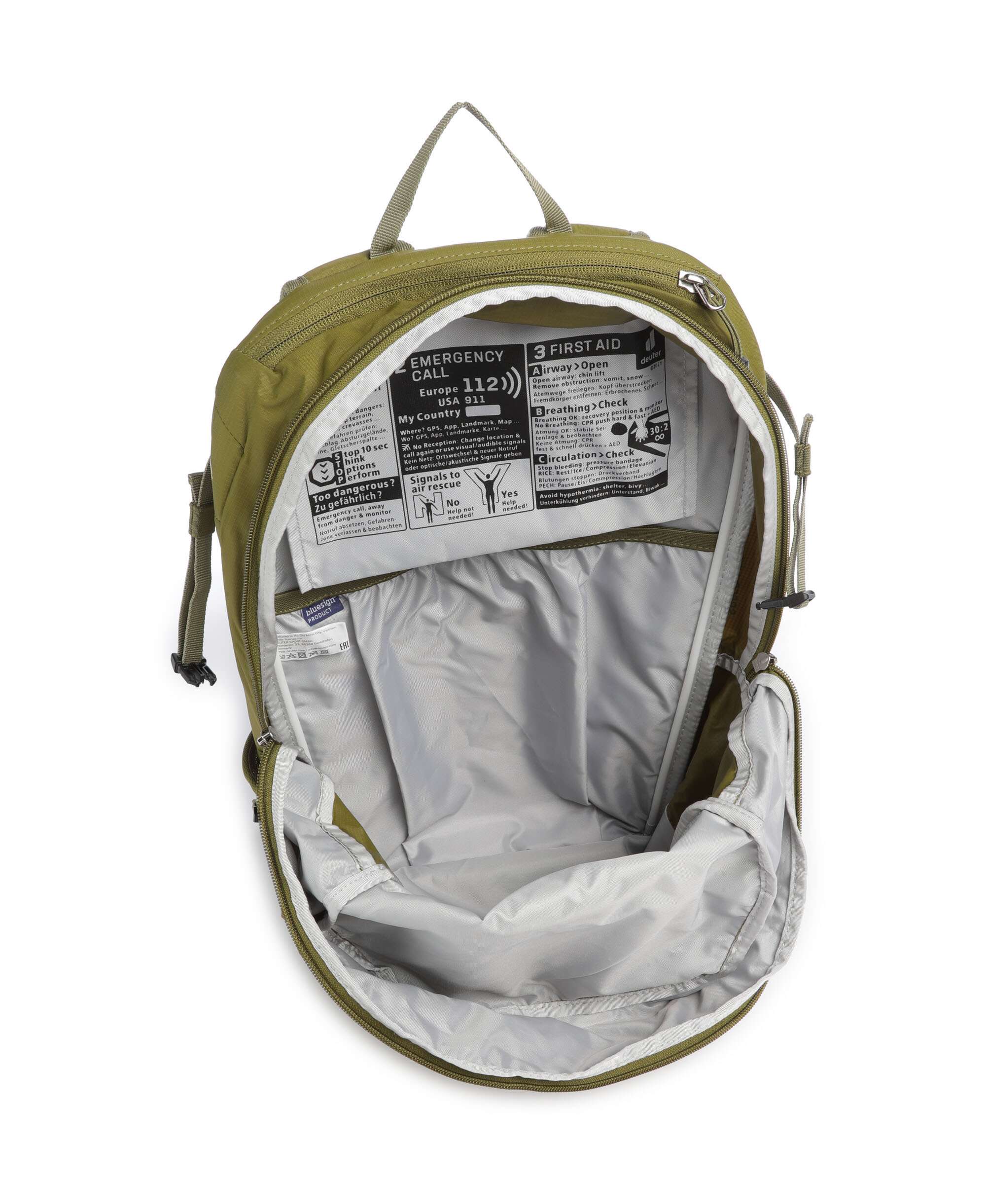 Deuter Speed Lite 21 Plecak turystyczny linden/cactus - Image 4