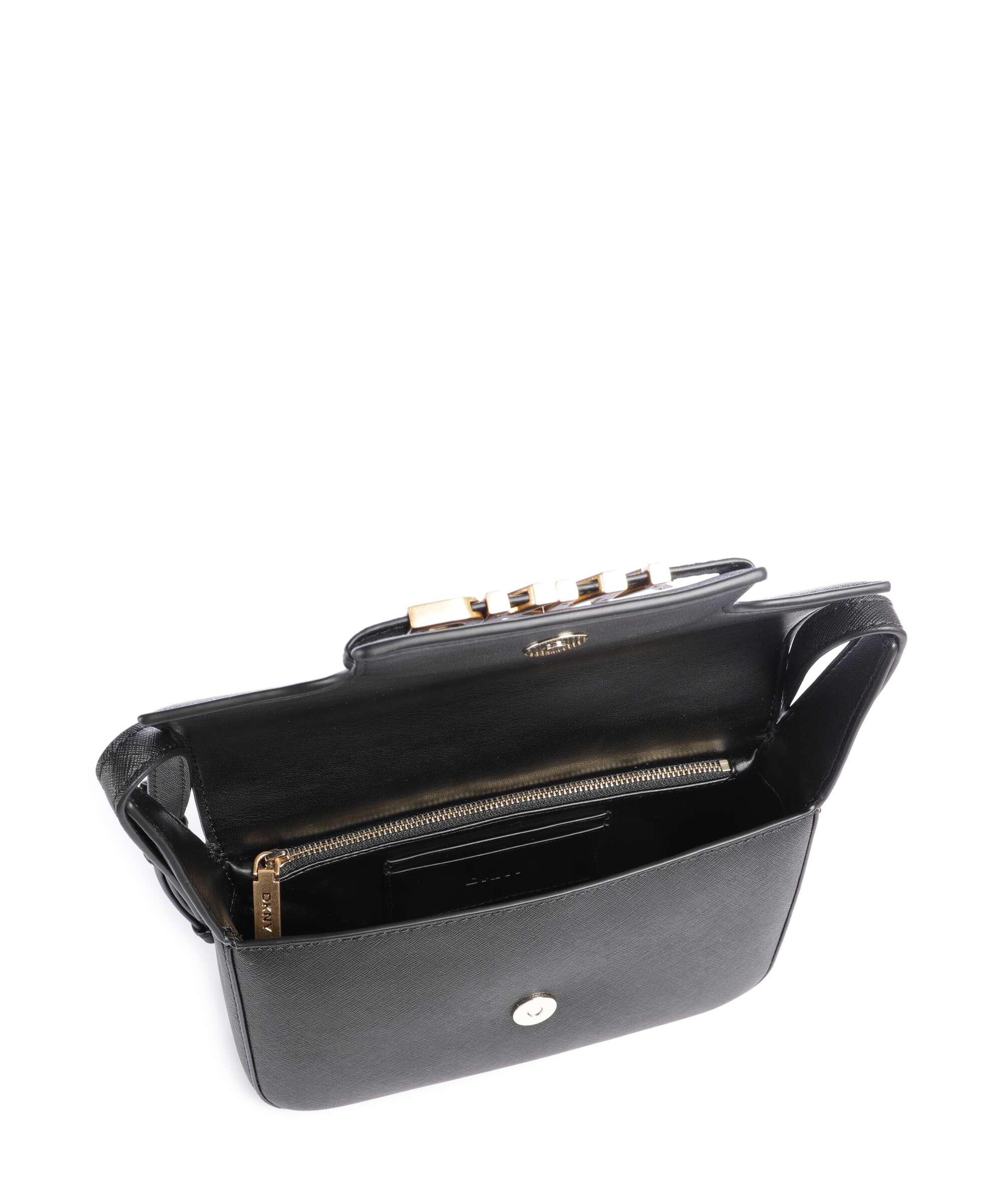 DKNY Avril Torba przez ramię black/gold - Image 5