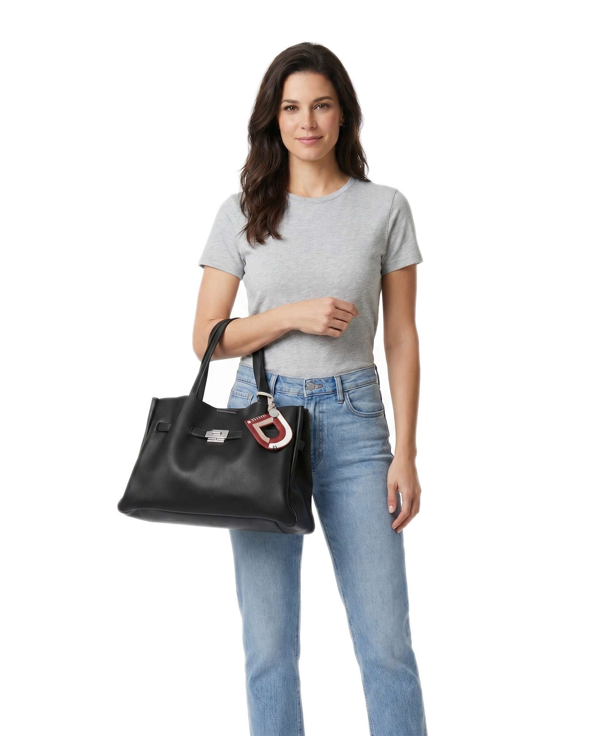 DKNY Bryar Large Torebka black/silver - Image 3