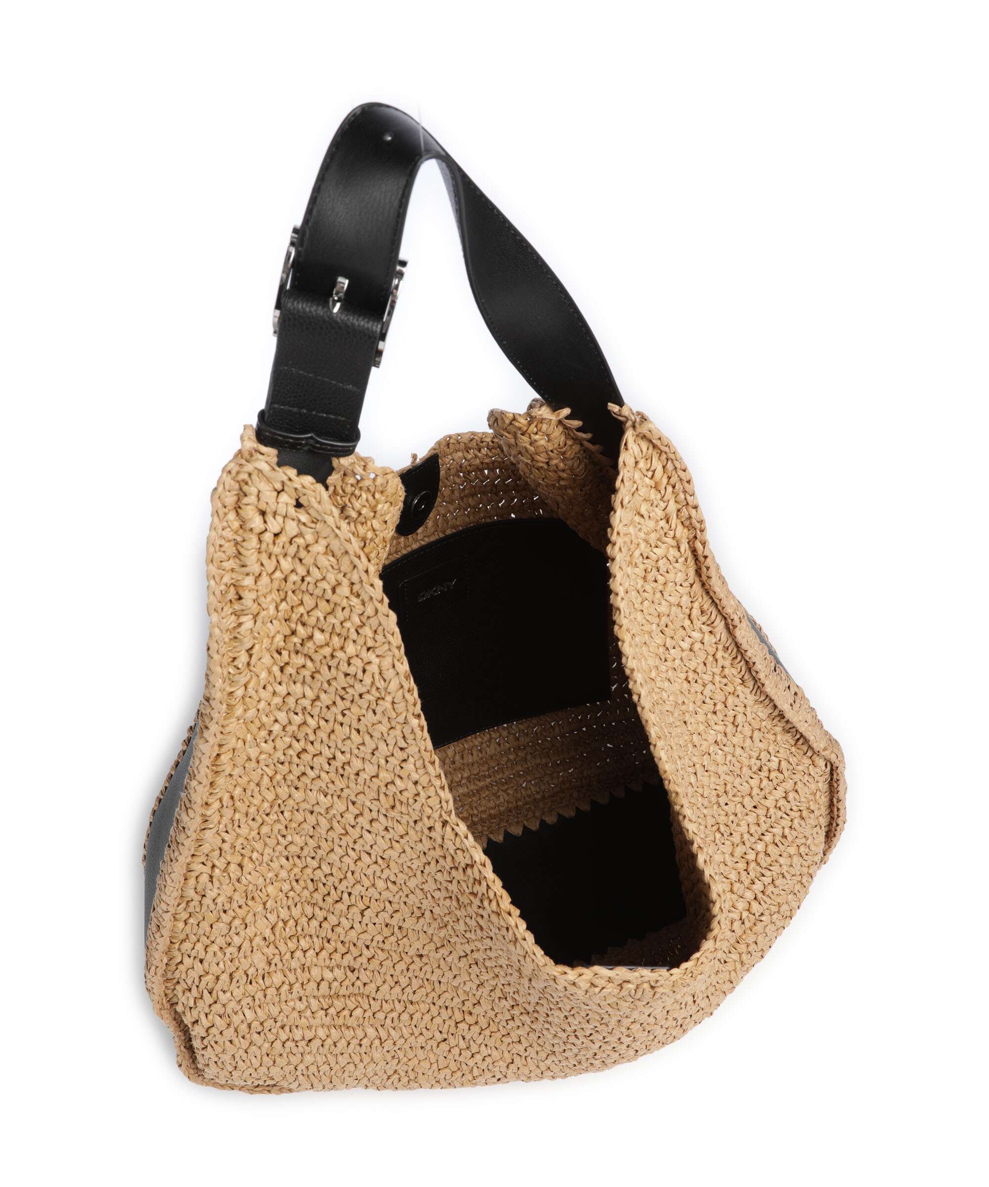 DKNY Camila Large Torebka worek natural/black - Image 5