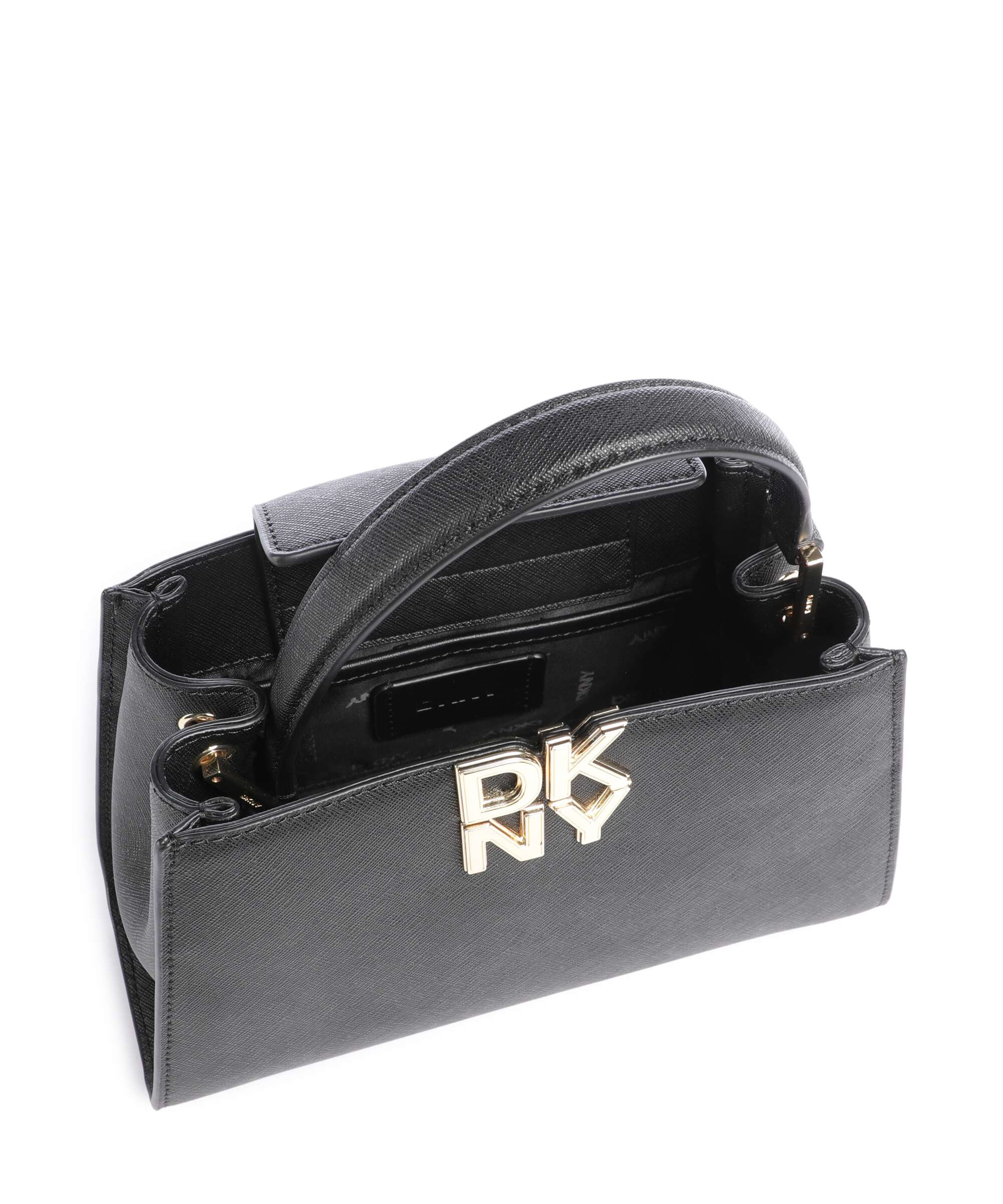 DKNY Foster Small Torebka black/gold - Image 6