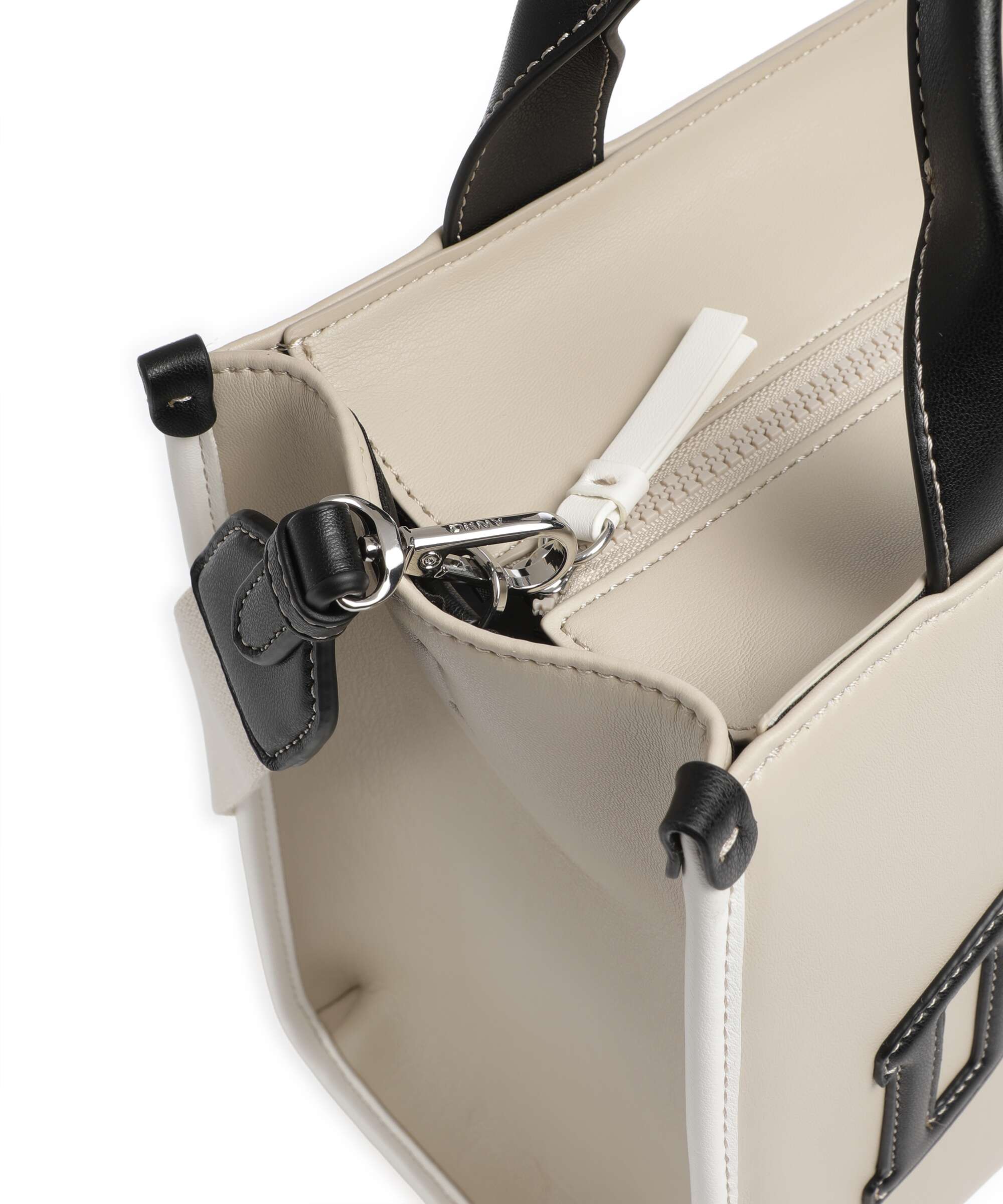 DKNY Hadlee Medium Torebka light taupe - Image 4