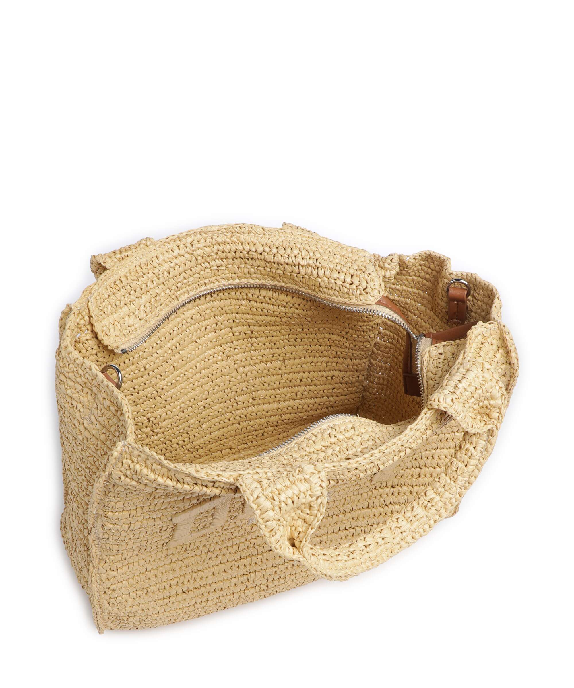 DKNY Hadlee Medium Torebka natural/saddle - Image 5