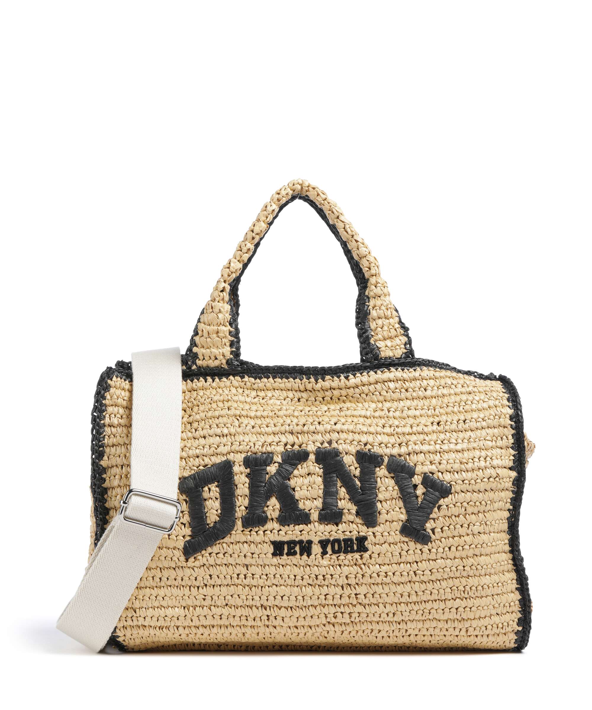 DKNY Hadlee Medium Torebka natural/black