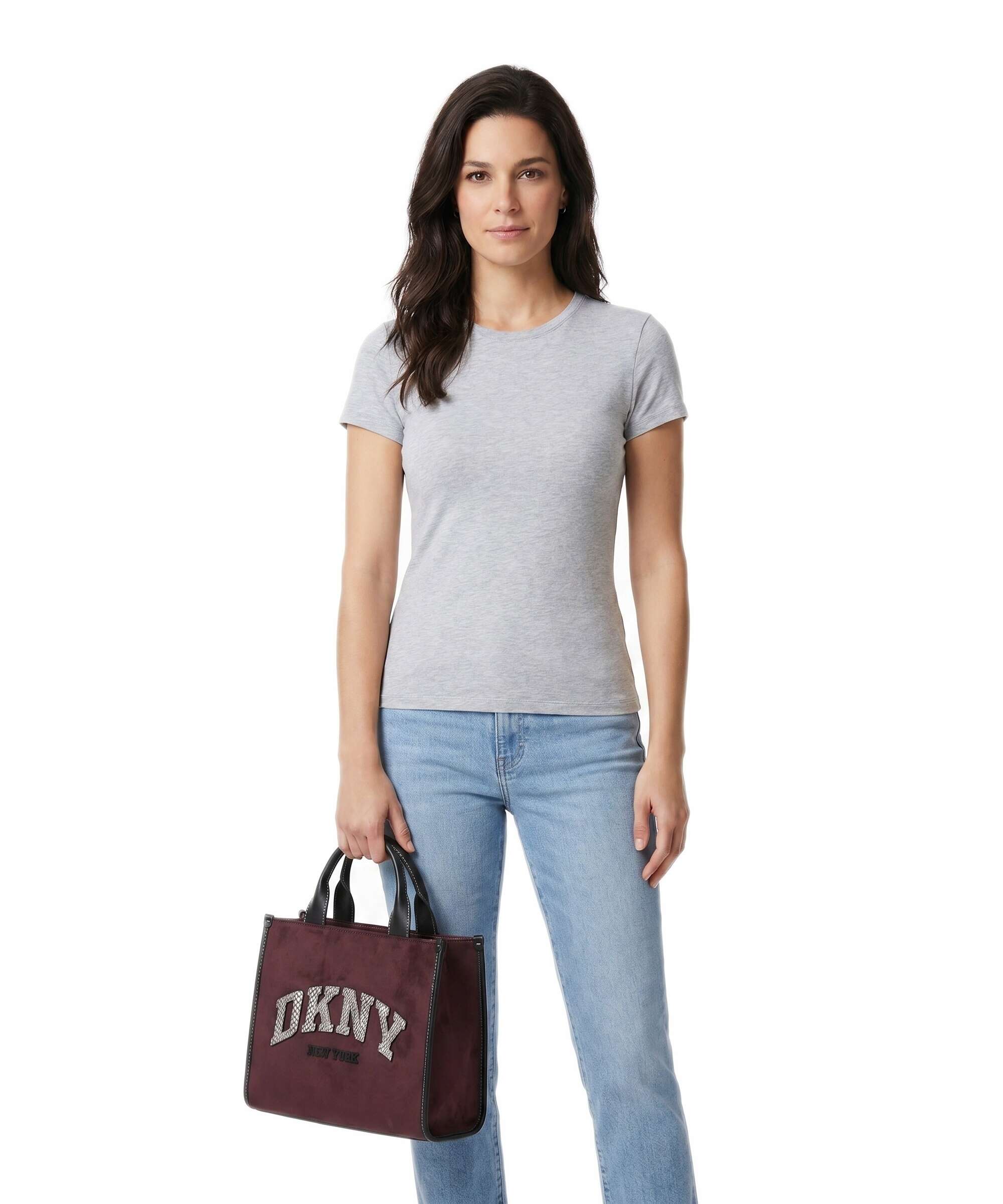 DKNY Hadlee Medium Torebka aged wine - Image 3