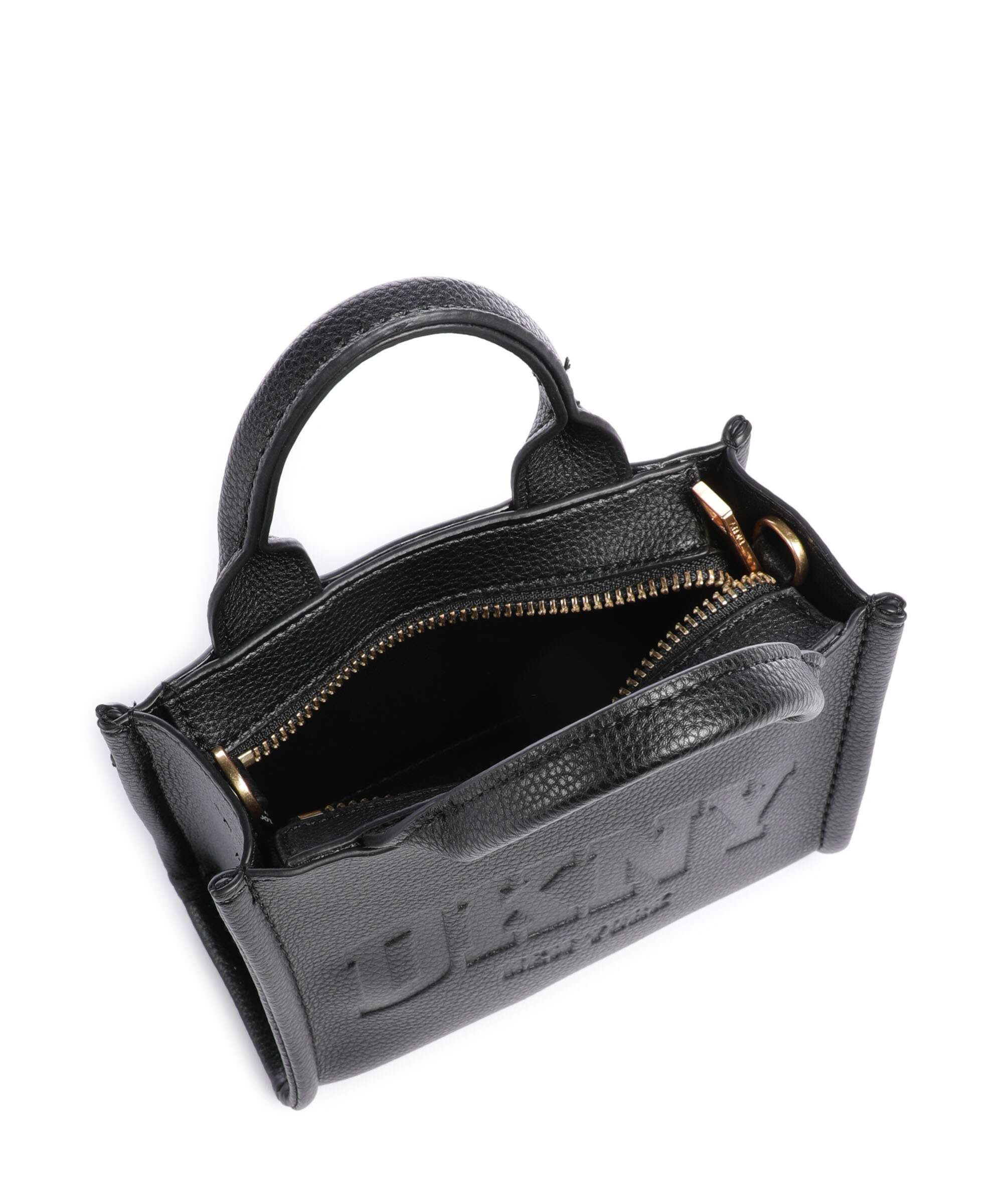 DKNY Hadlee Torba przez ramię black/gold - Image 6