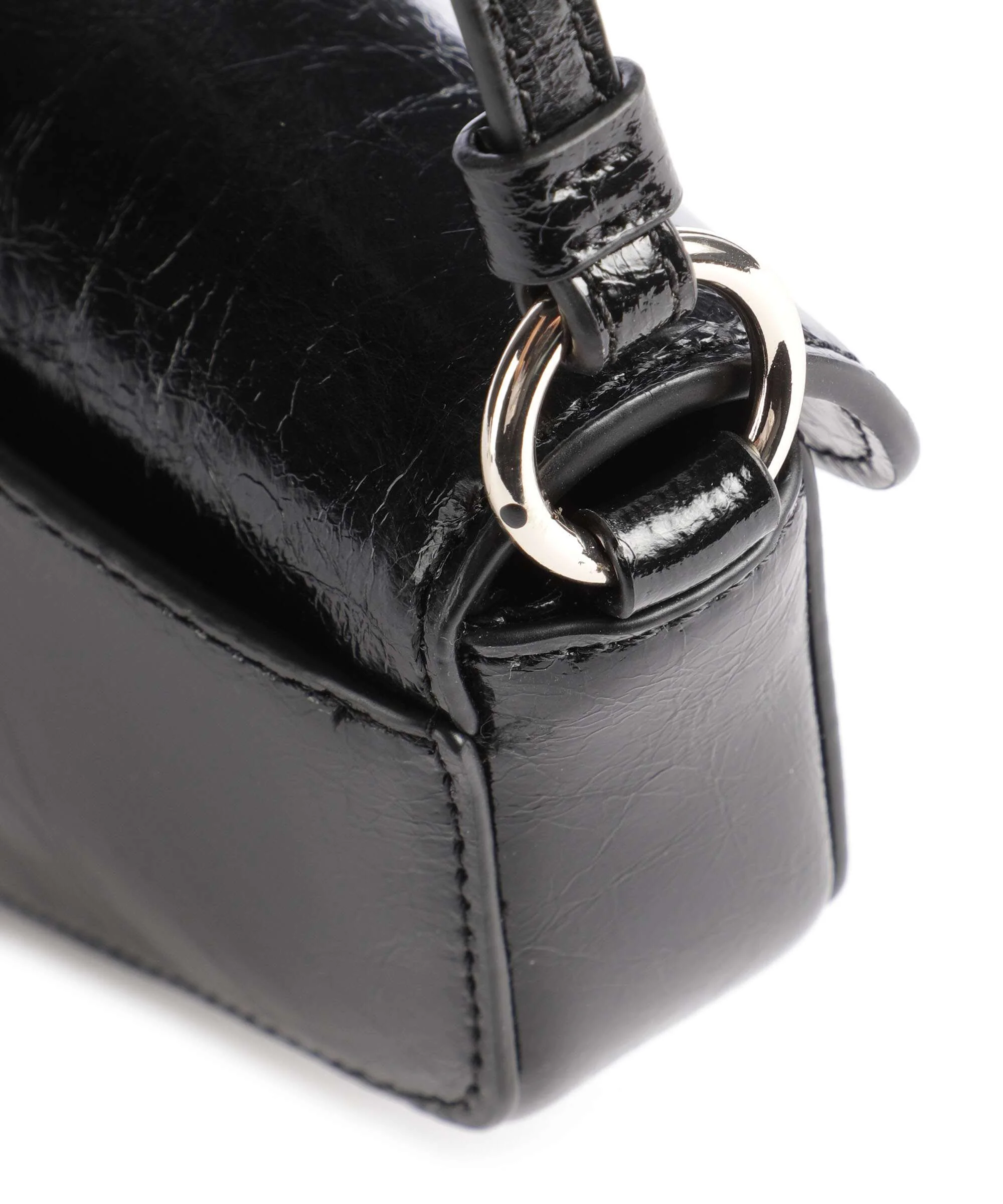 DKNY Milano Downtown Torba przez ramię black/gold - Image 4