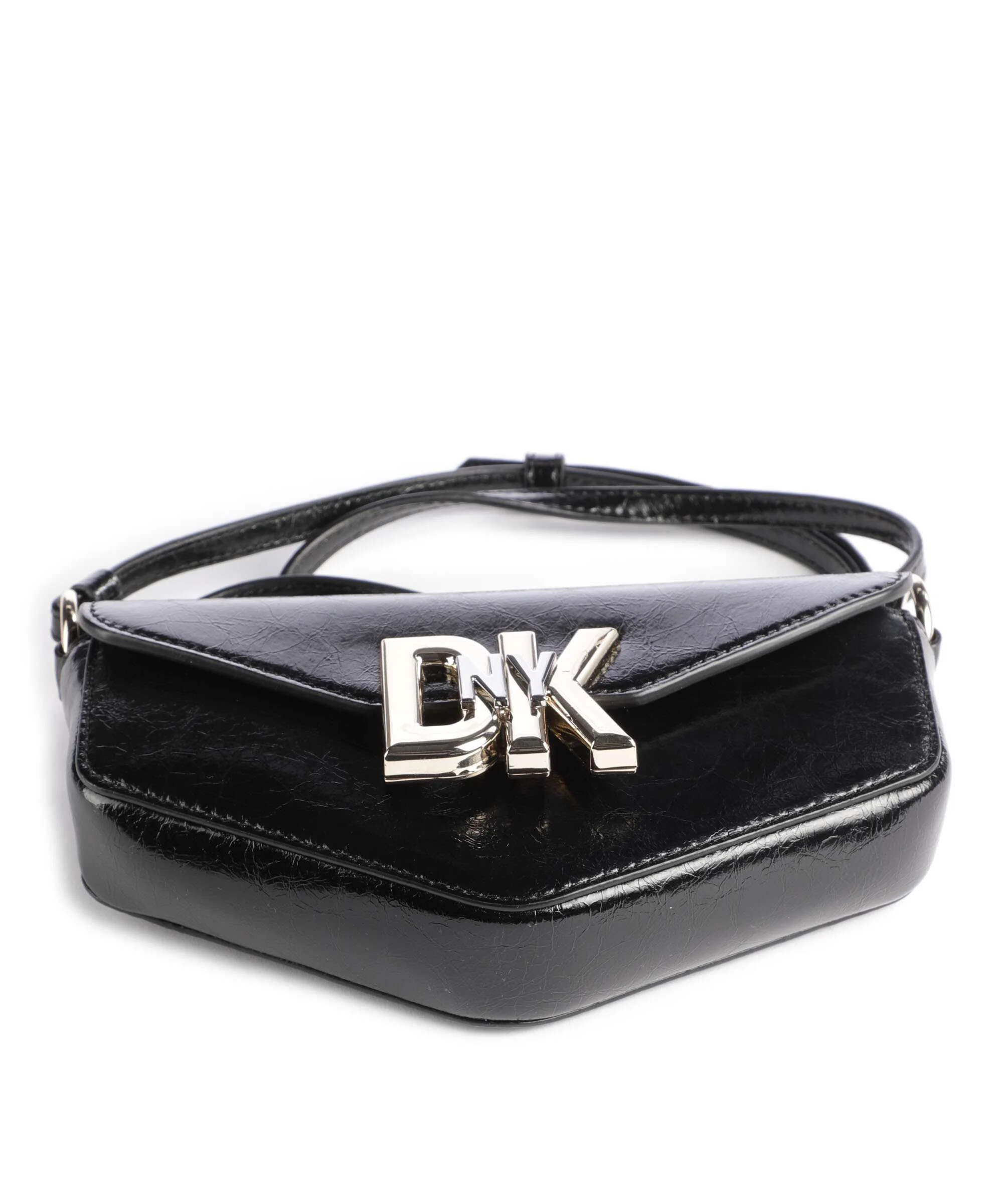 DKNY Milano Downtown Torba przez ramię black/gold - Image 5