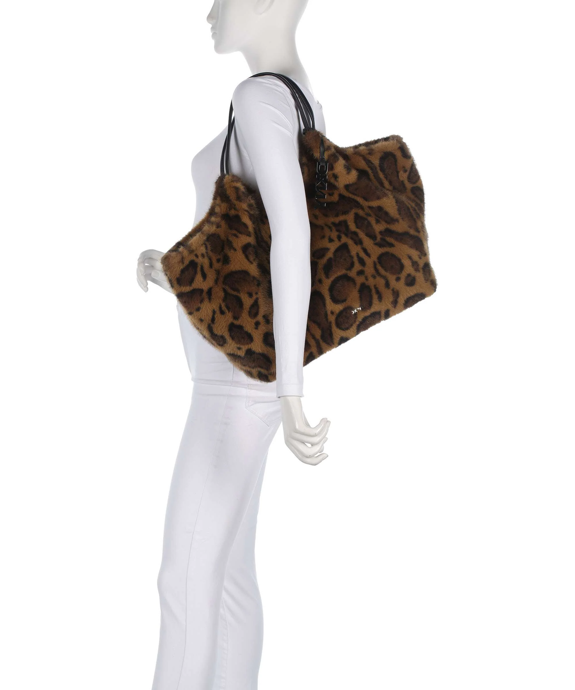 DKNY Paula Large Torba na zakupy leopard - Image 3