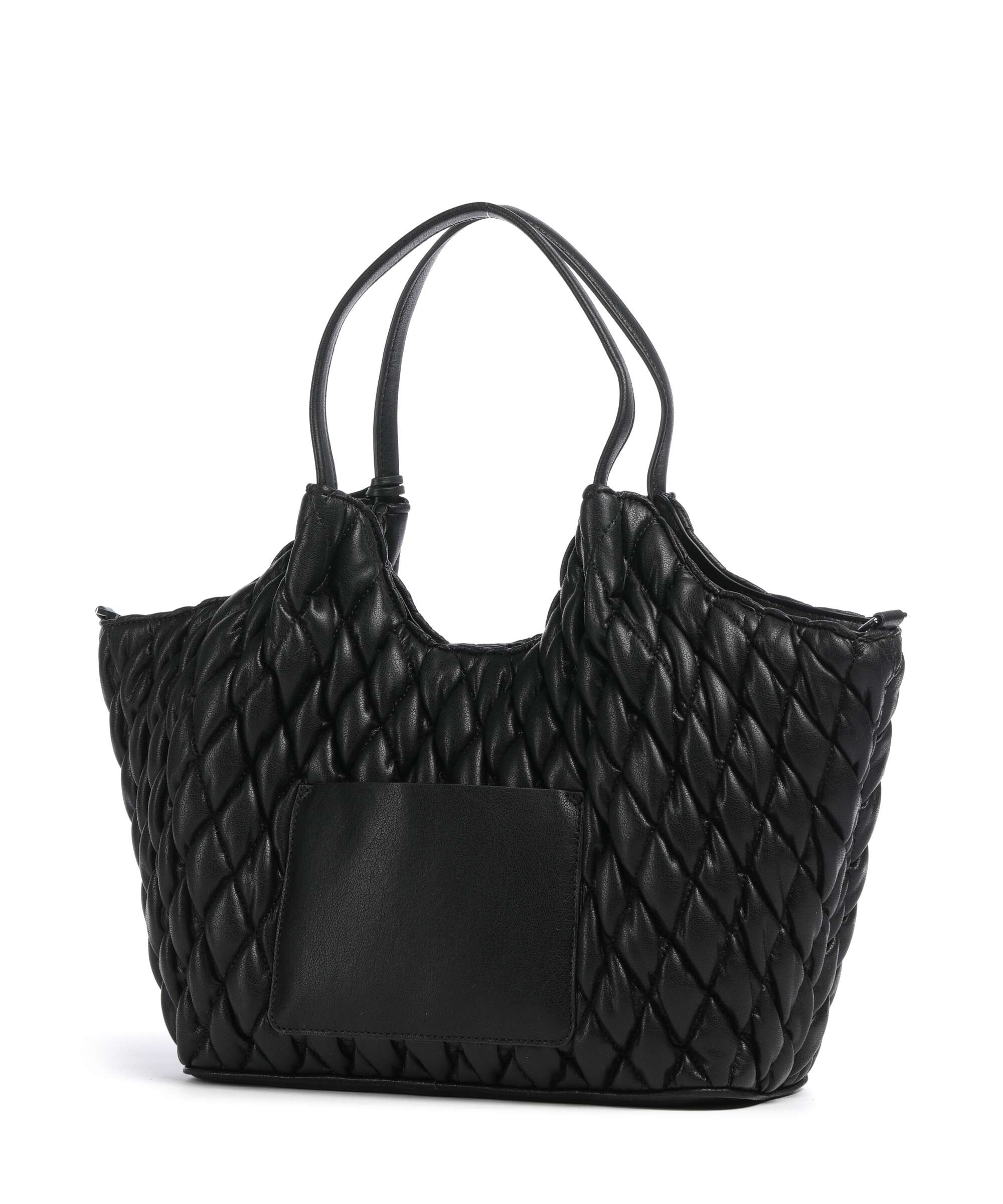 DKNY Paula Medium Torba na zakupy black/silver - Image 4
