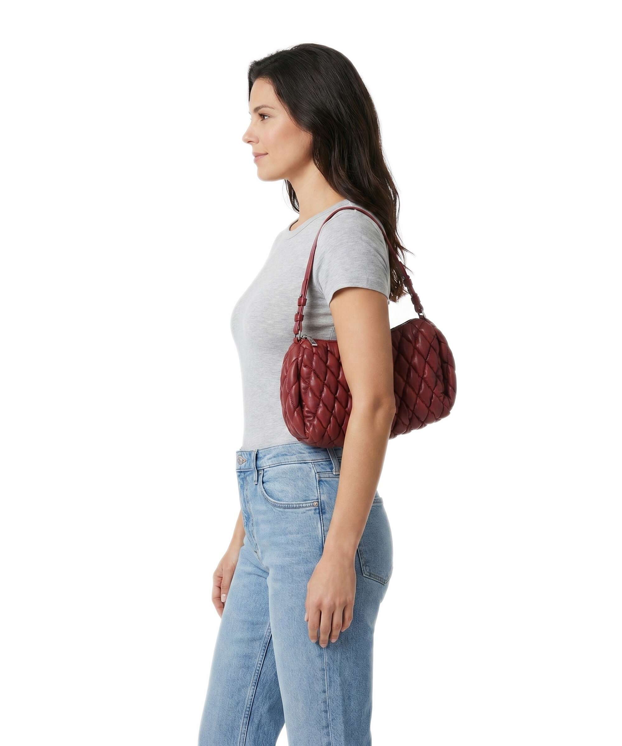 DKNY Remy Torba na ramię rhythm red - Image 3