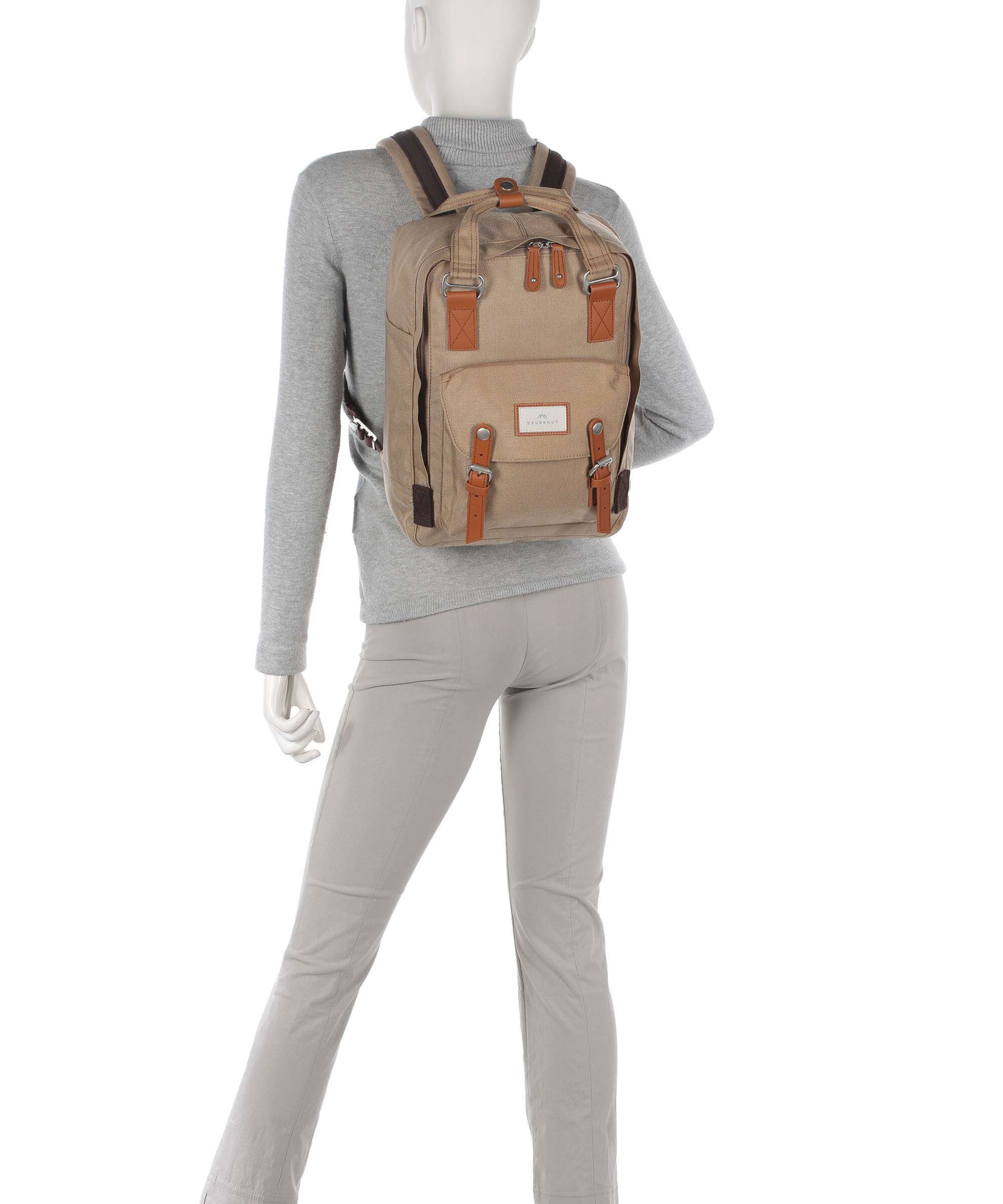 Doughnut Cordura Macaroon Plecak khaki - Image 3