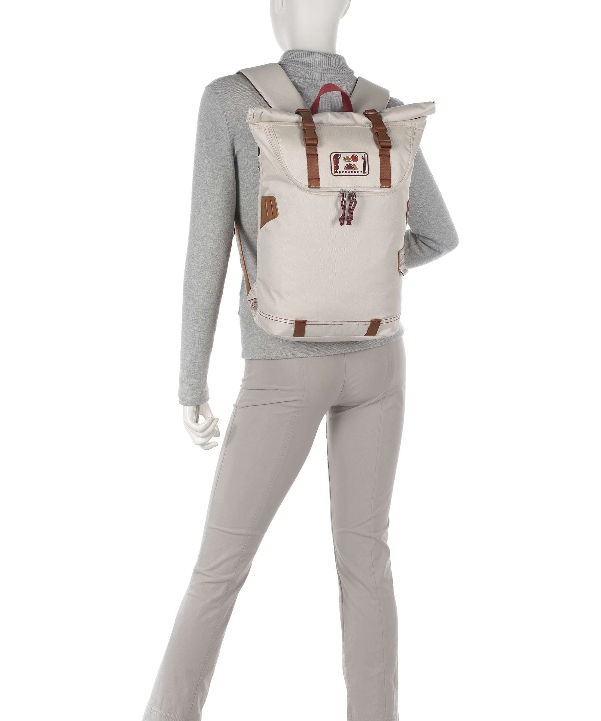 Doughnut Dreamwalker Christopher Small Plecak z rolowanym zamknięciem grey - Image 3