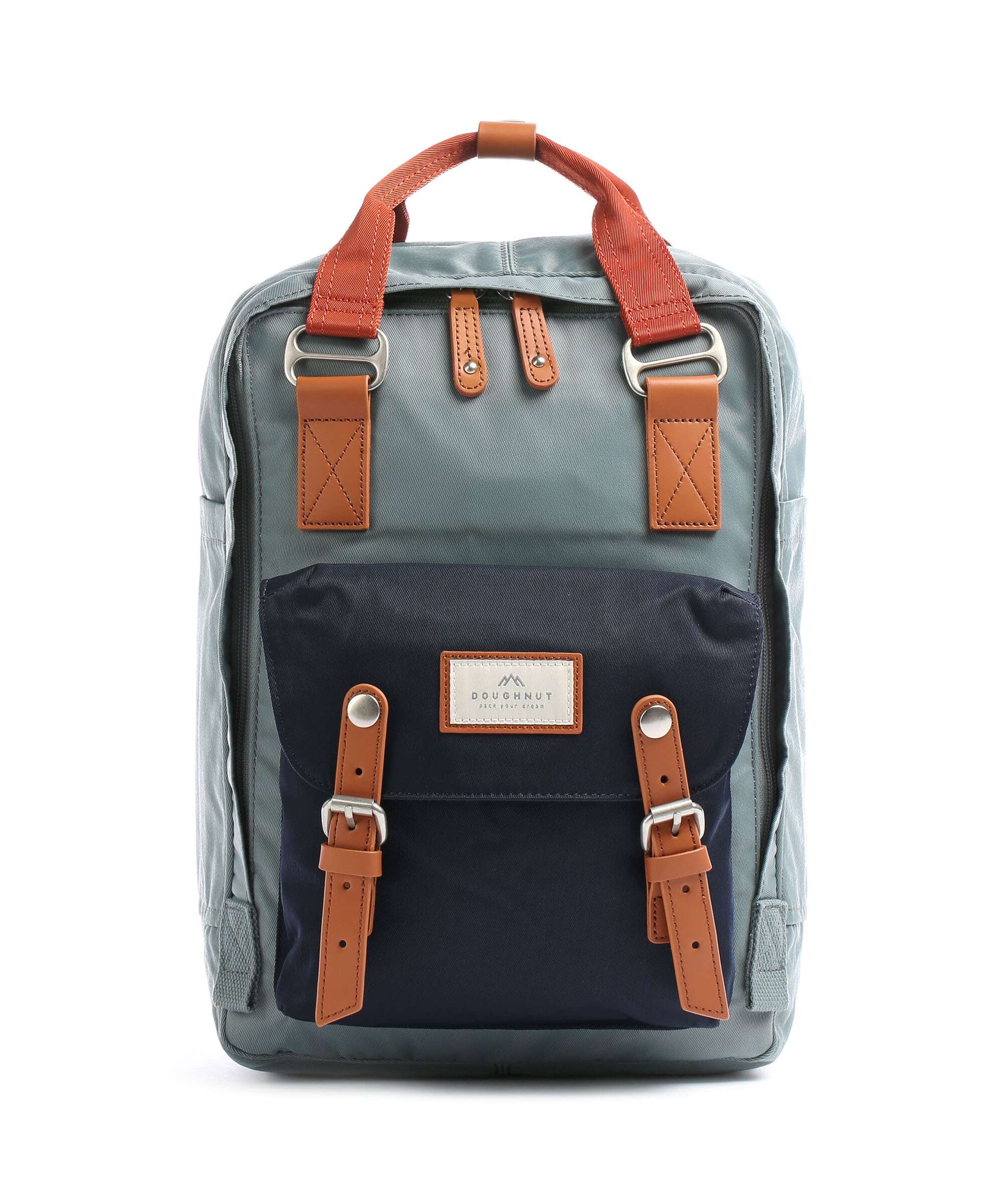 Doughnut Macaroon Plecak washed demin/nautical