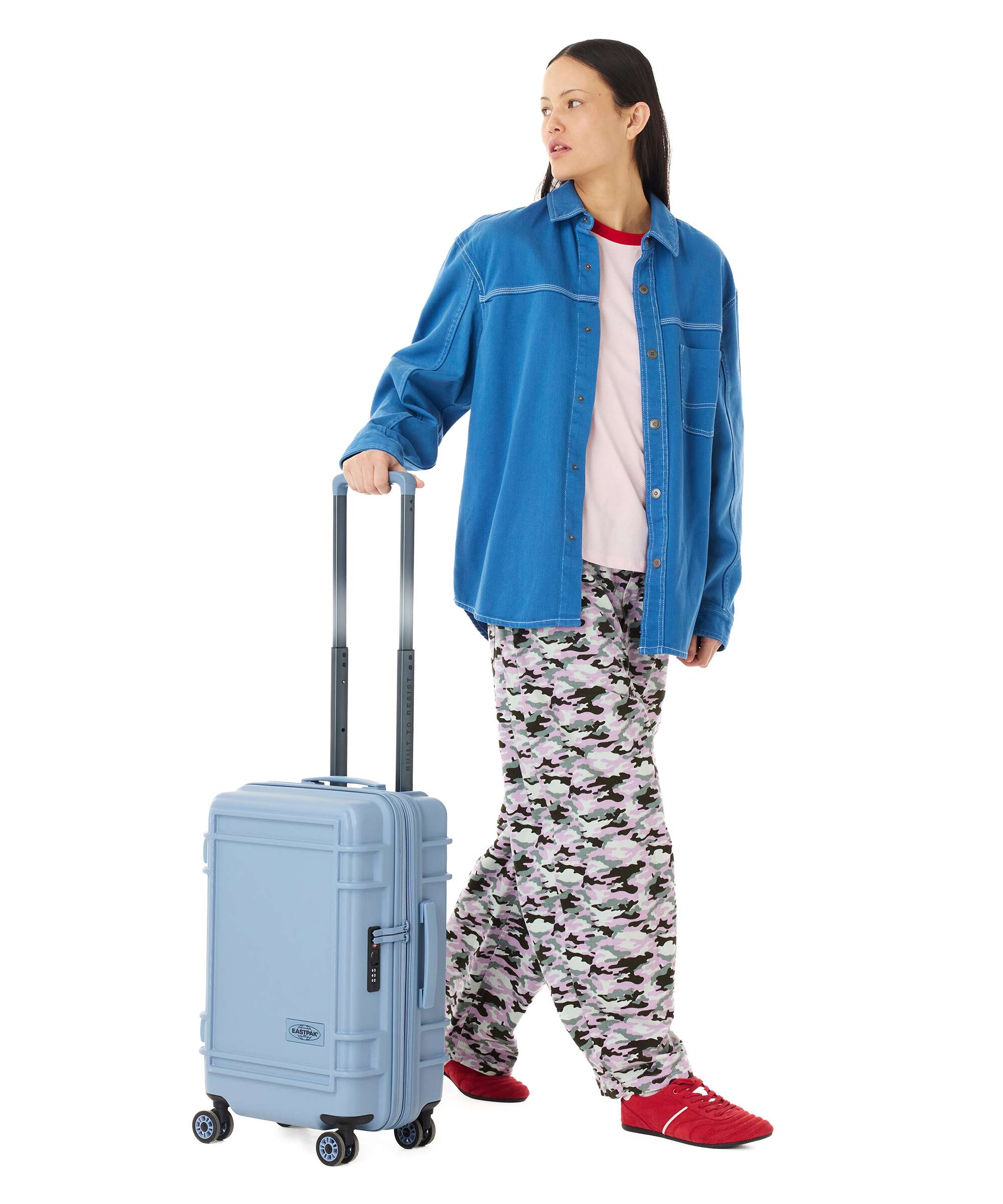 Eastpak Resist'R Mono S Walizka na 4 kołach blue - Image 3