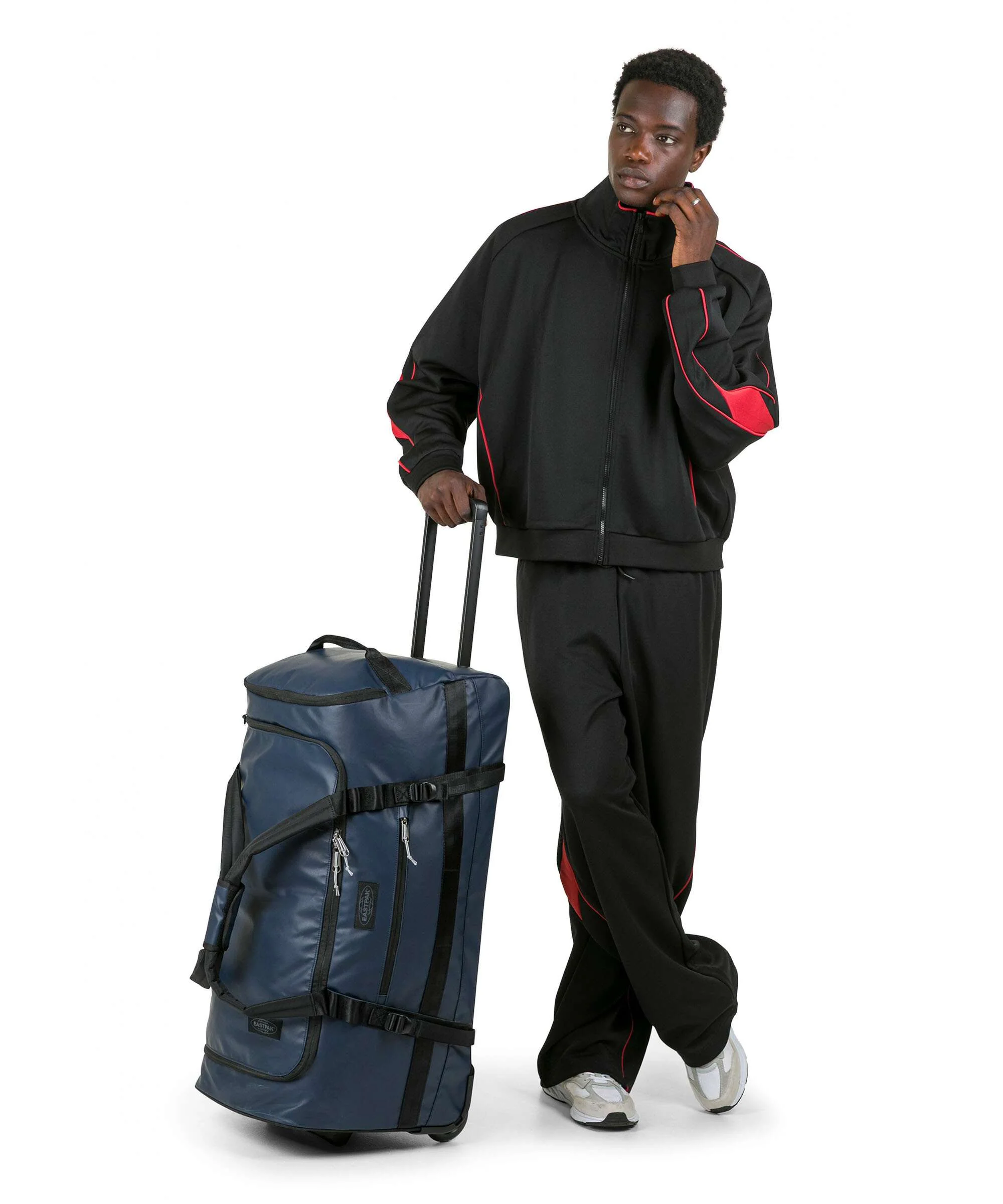 Eastpak Tarp Duffel Pack L Torba podróżna na kółkach navy - Image 3