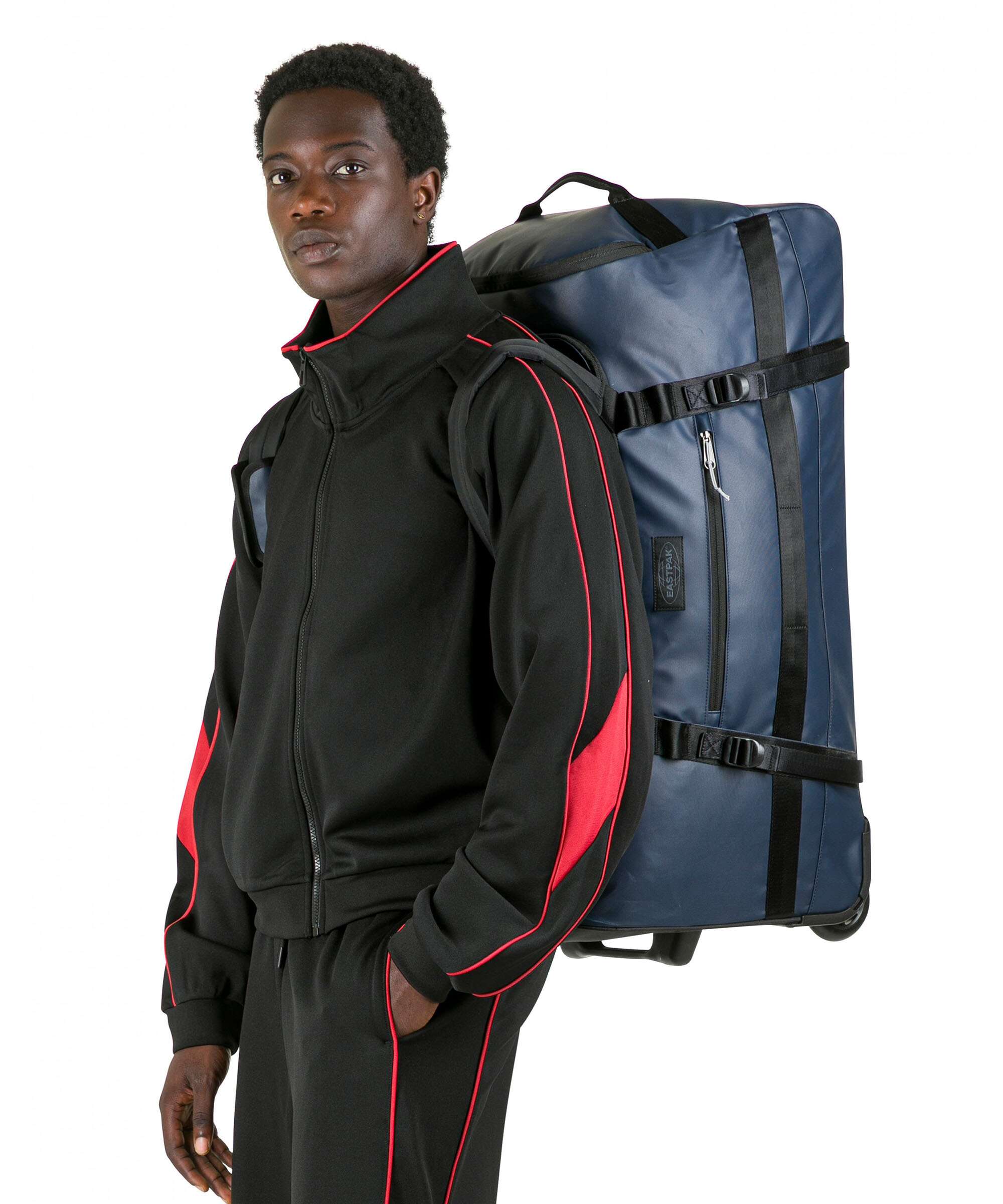 Eastpak Tarp Duffel Pack L Torba podróżna na kółkach navy - Image 4